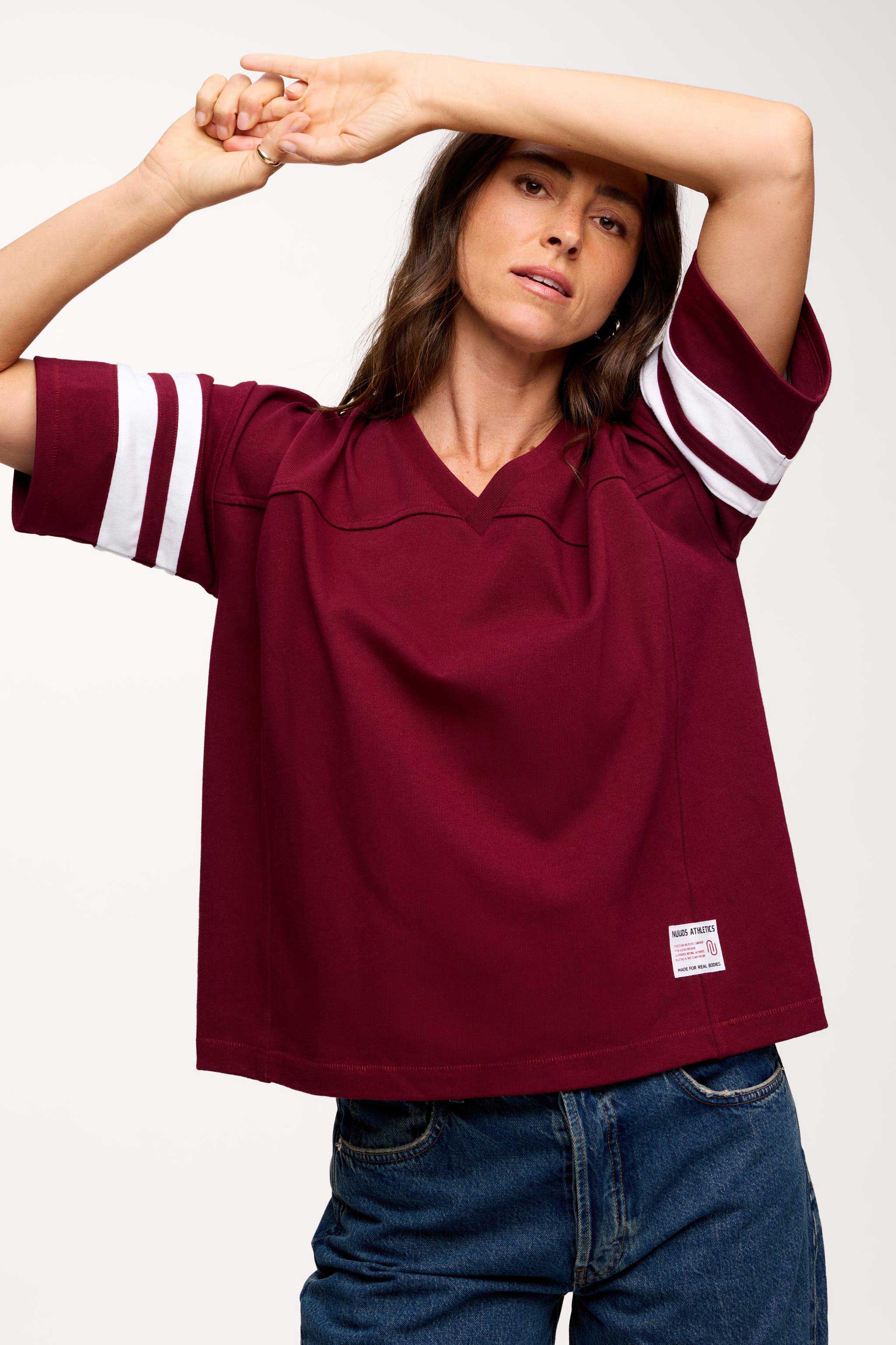 Touchdown Tee | Crimson