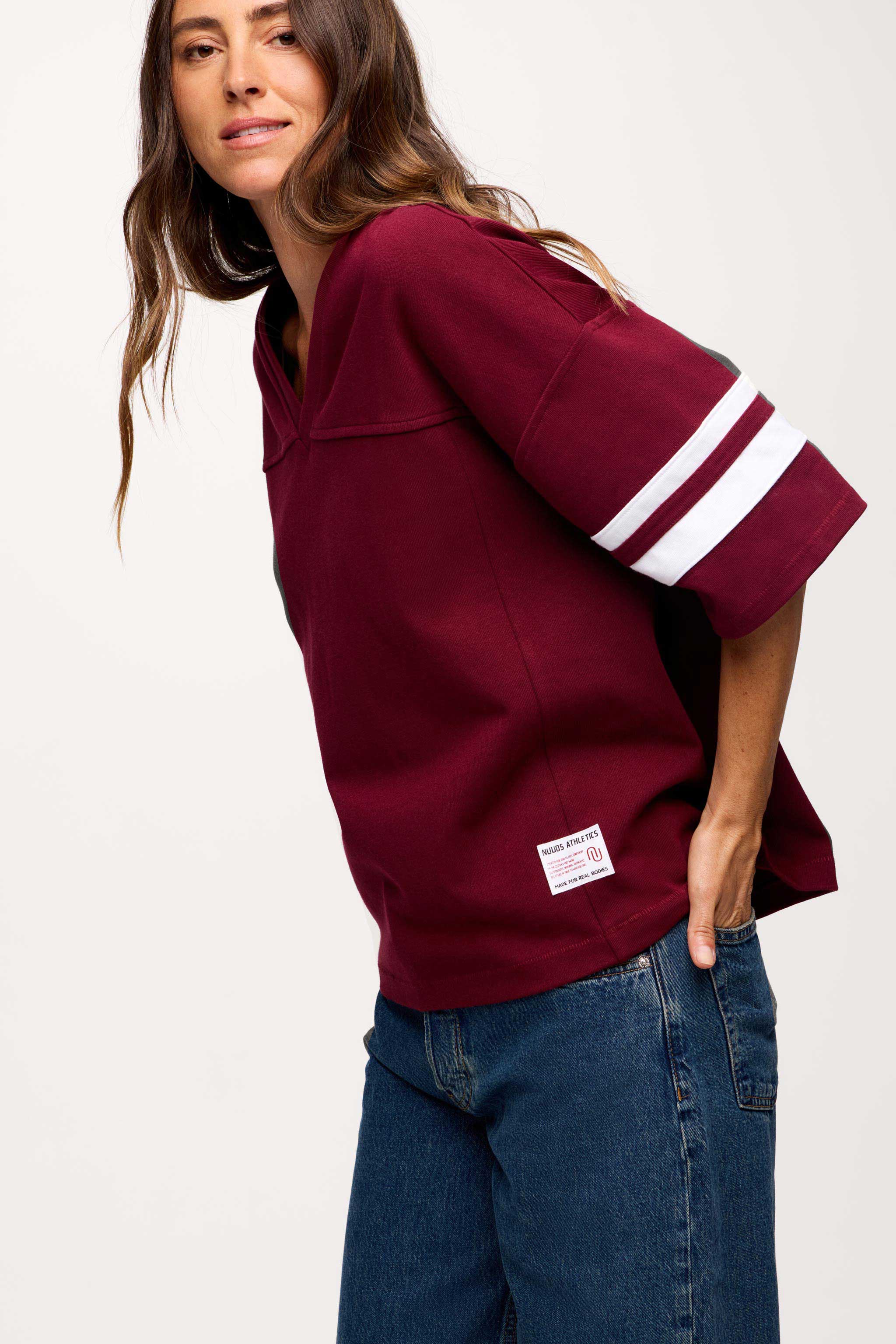 Touchdown Tee | Crimson