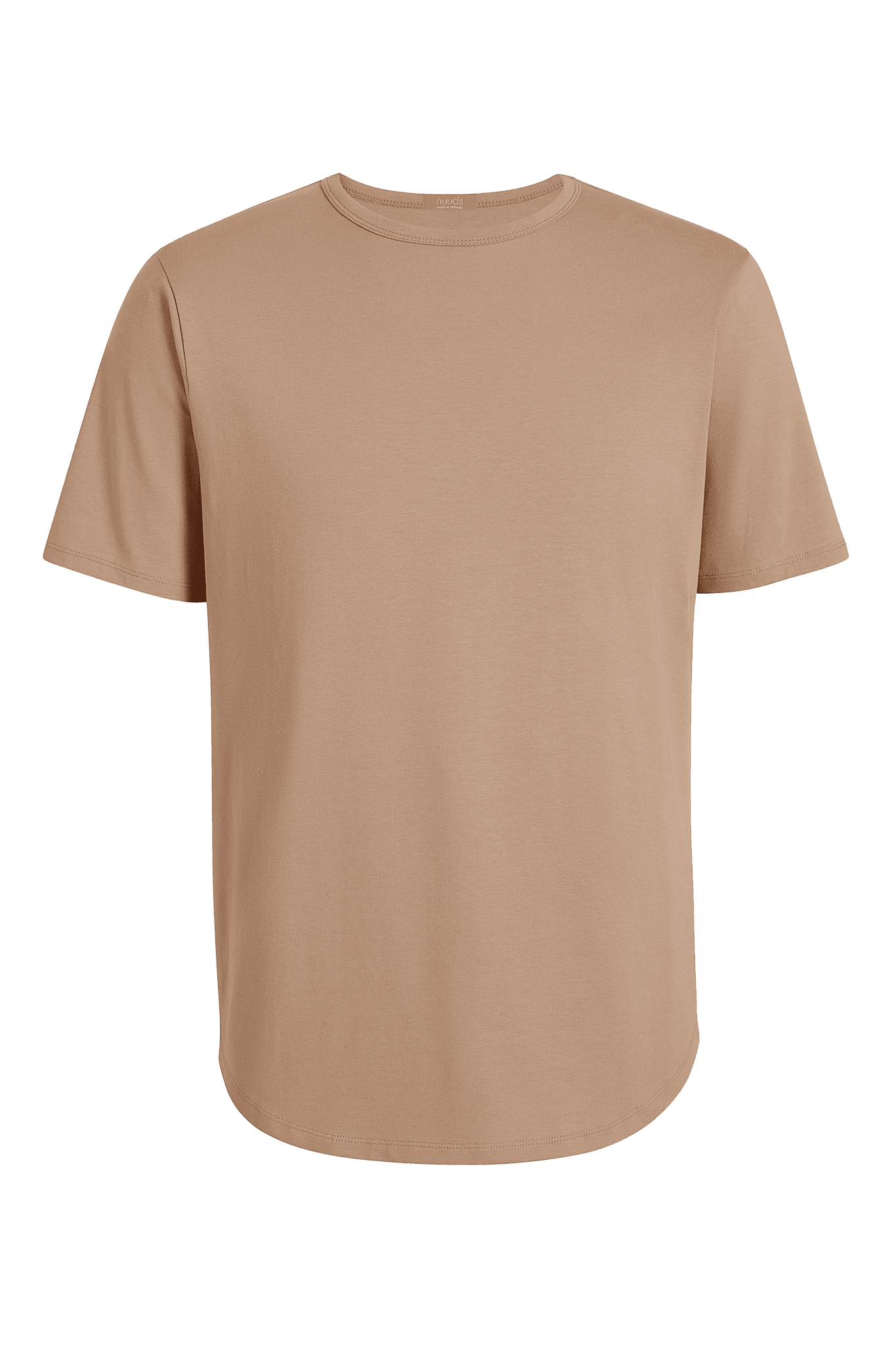 Short Sleeve Curved Hem T-Shirt