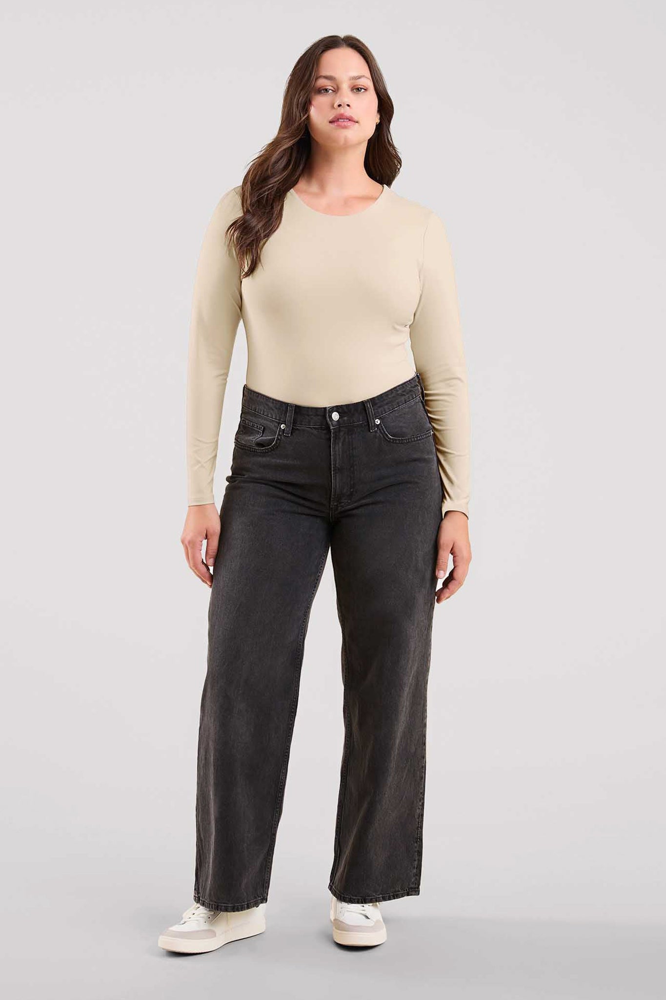 Long Sleeve Crewneck Bodysuit