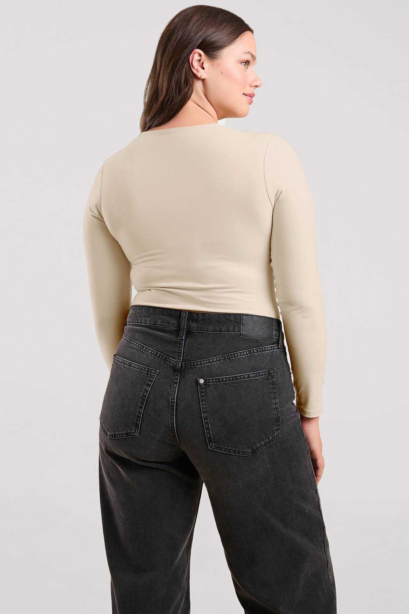 Long Sleeve Crewneck Bodysuit