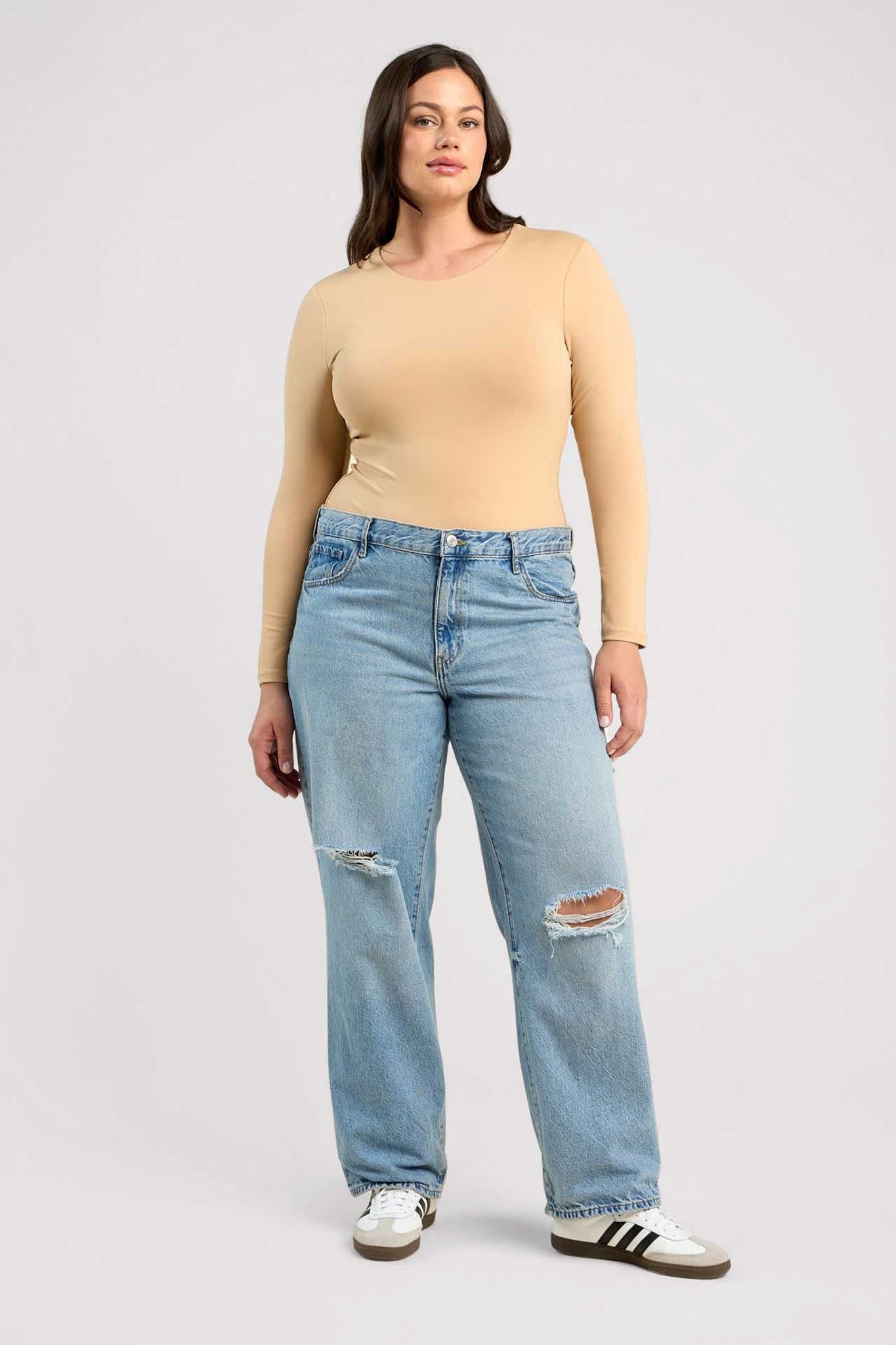 Long Sleeve Crewneck Bodysuit