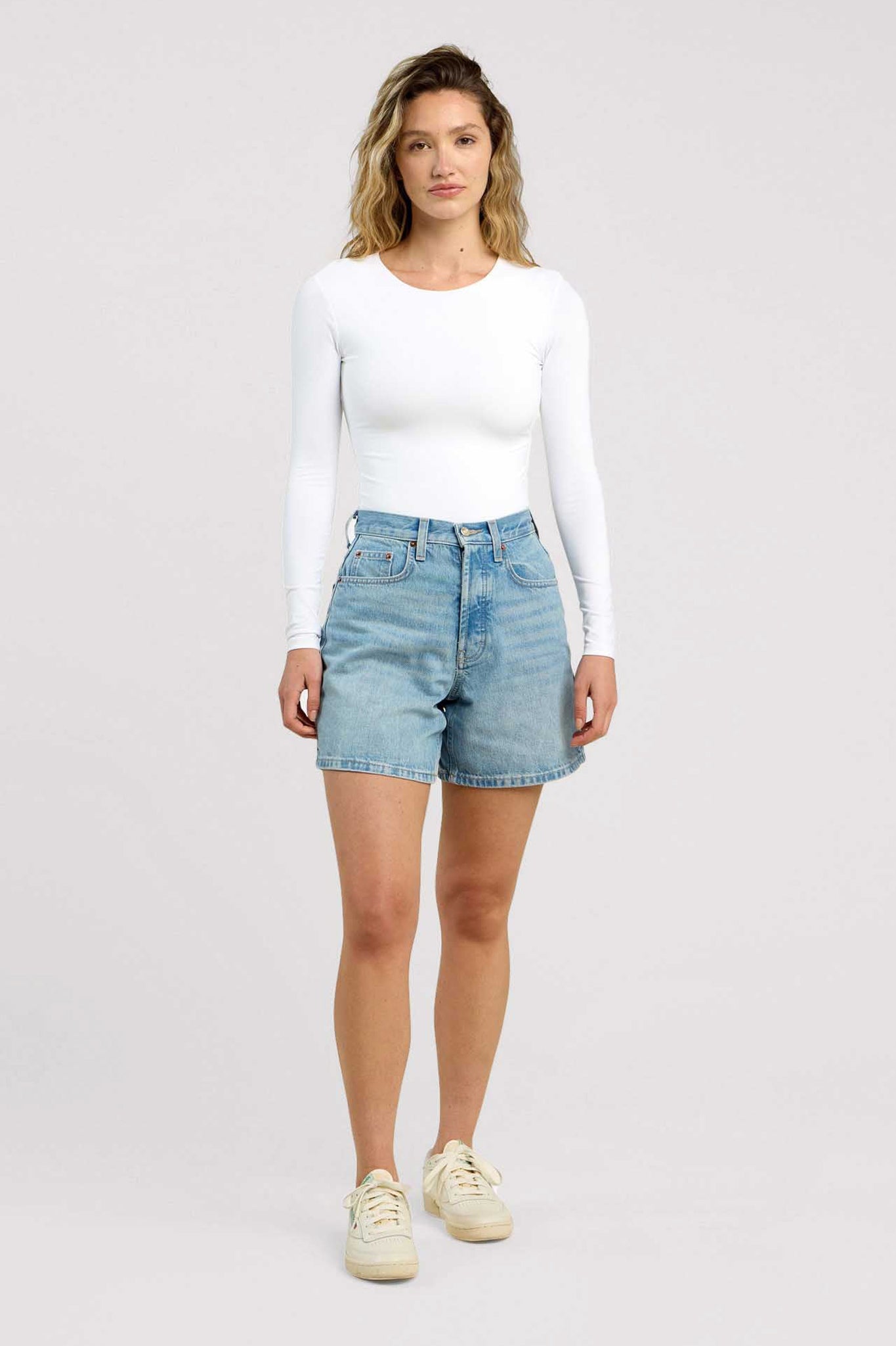 Long Sleeve Crewneck Bodysuit