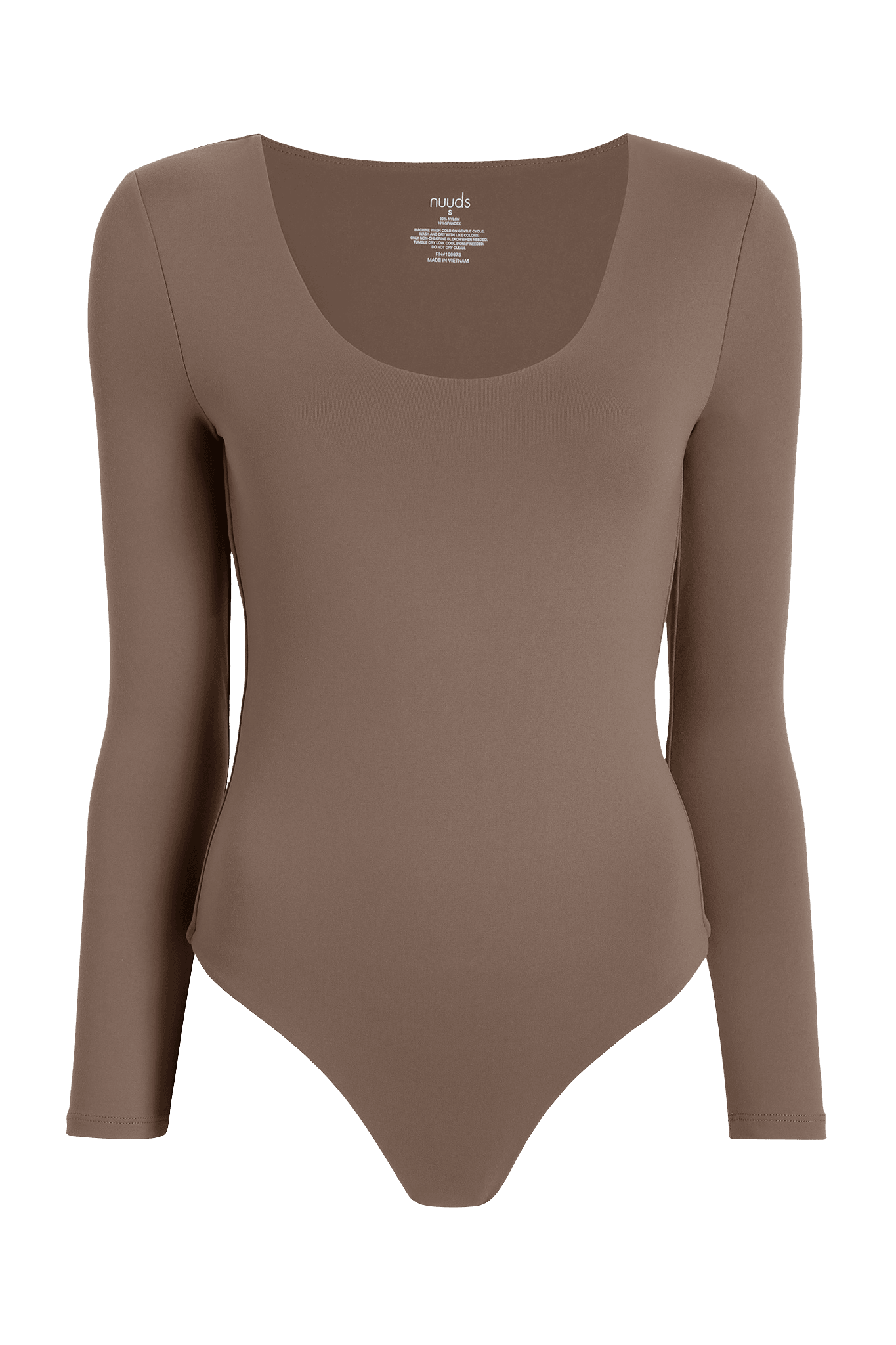 Long Sleeve Scoop Neck Bodysuit