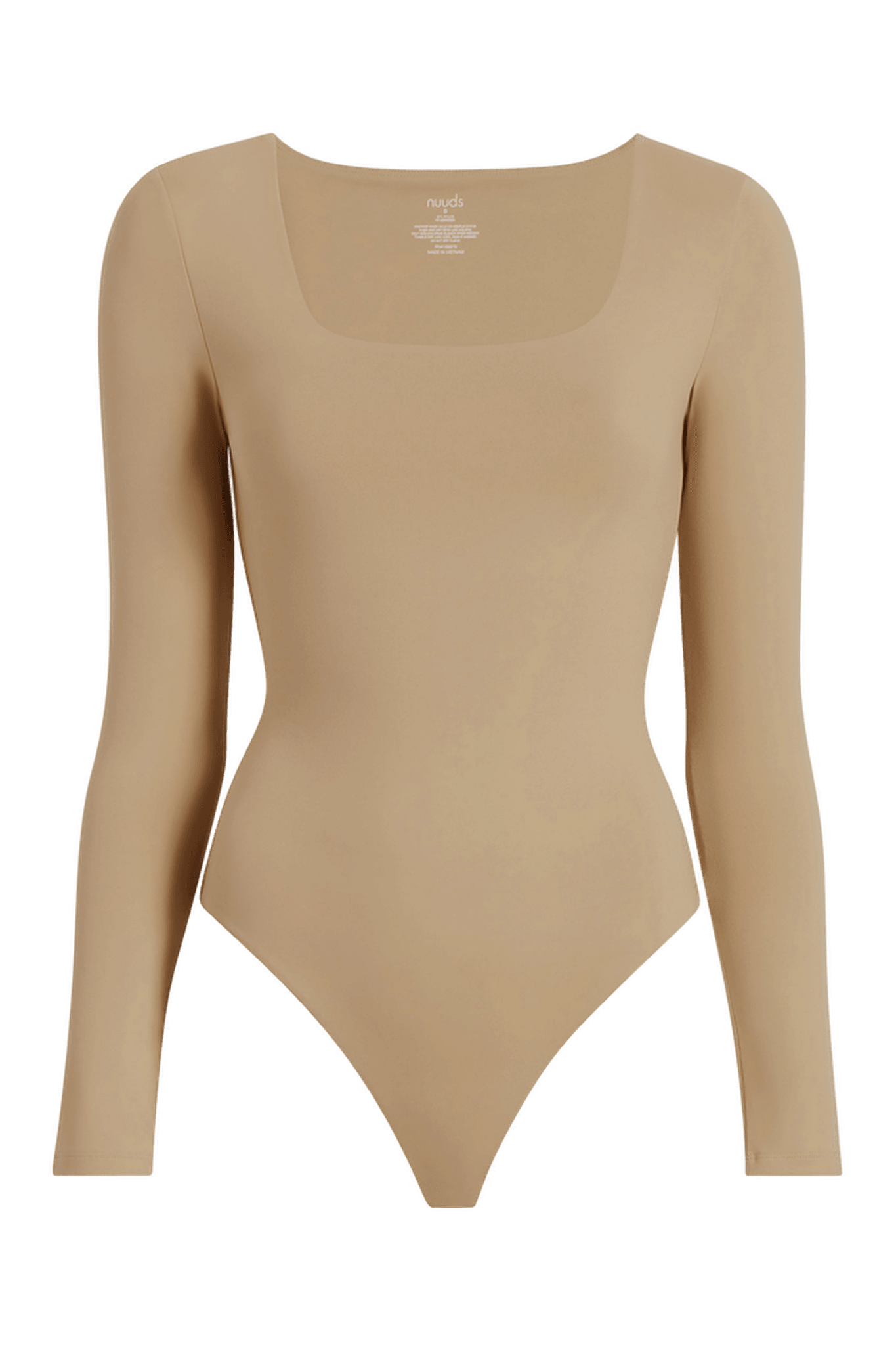 Long Sleeve Square Neck Bodysuit