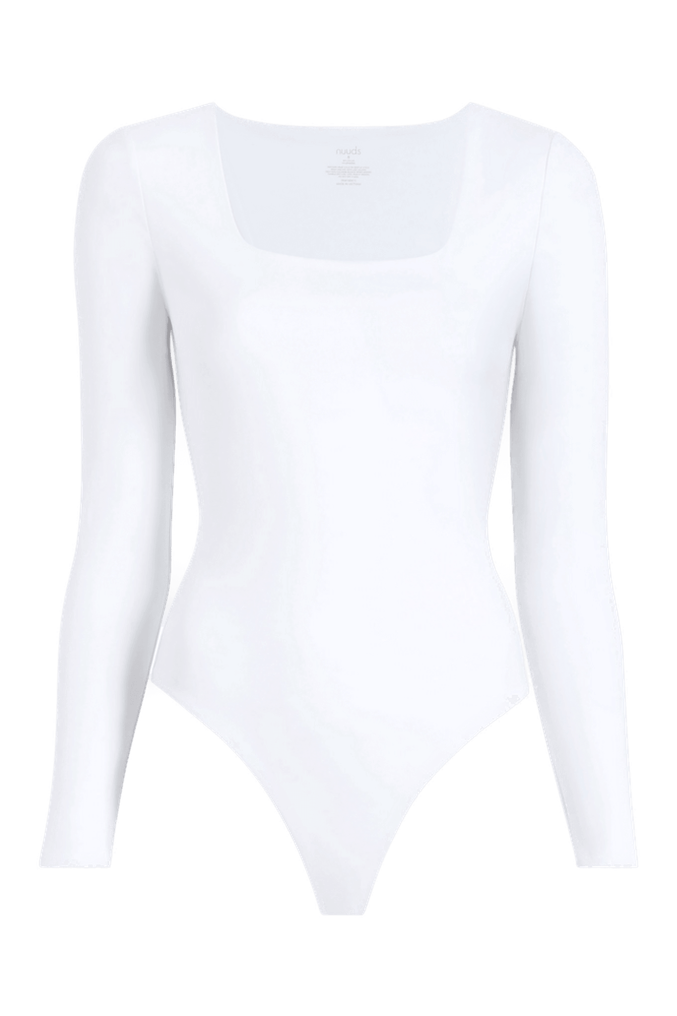 Long Sleeve Square Neck Bodysuit