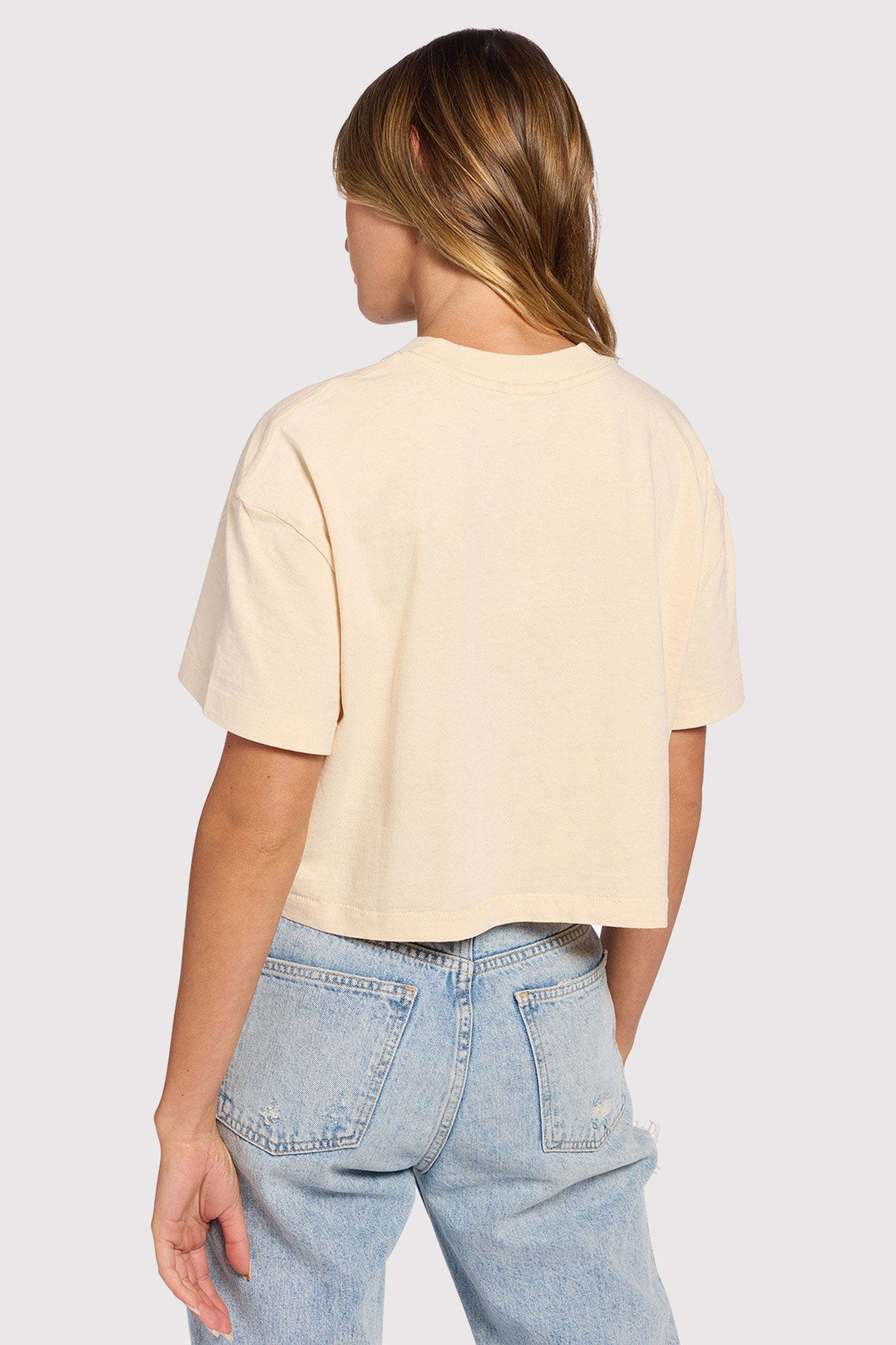 Vintage Cotton Cropped Tee