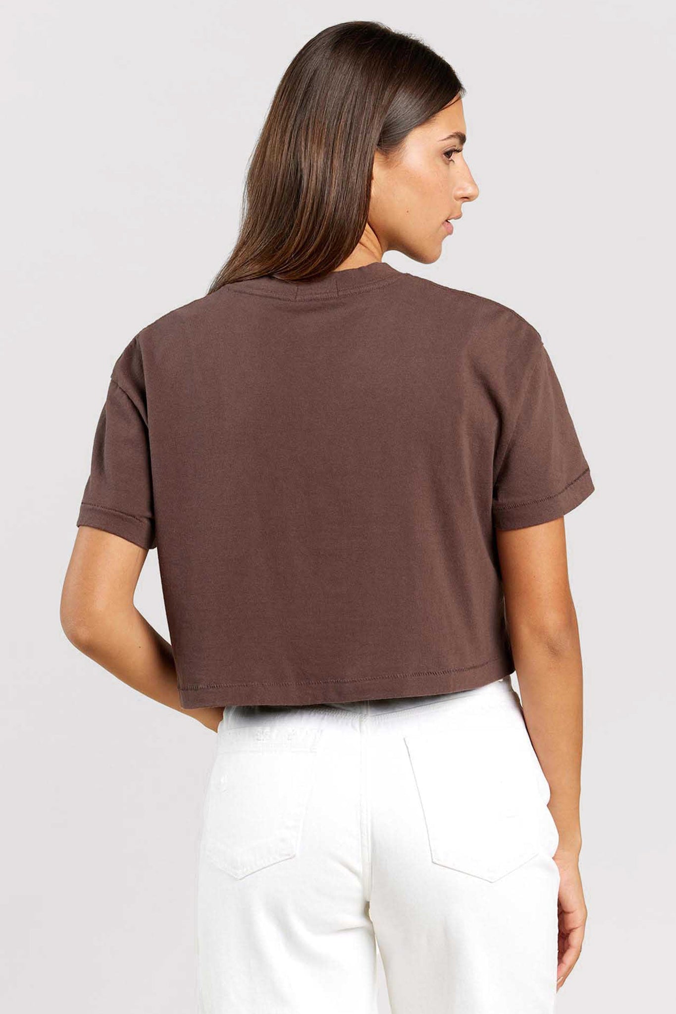 Vintage Cotton Cropped Tee