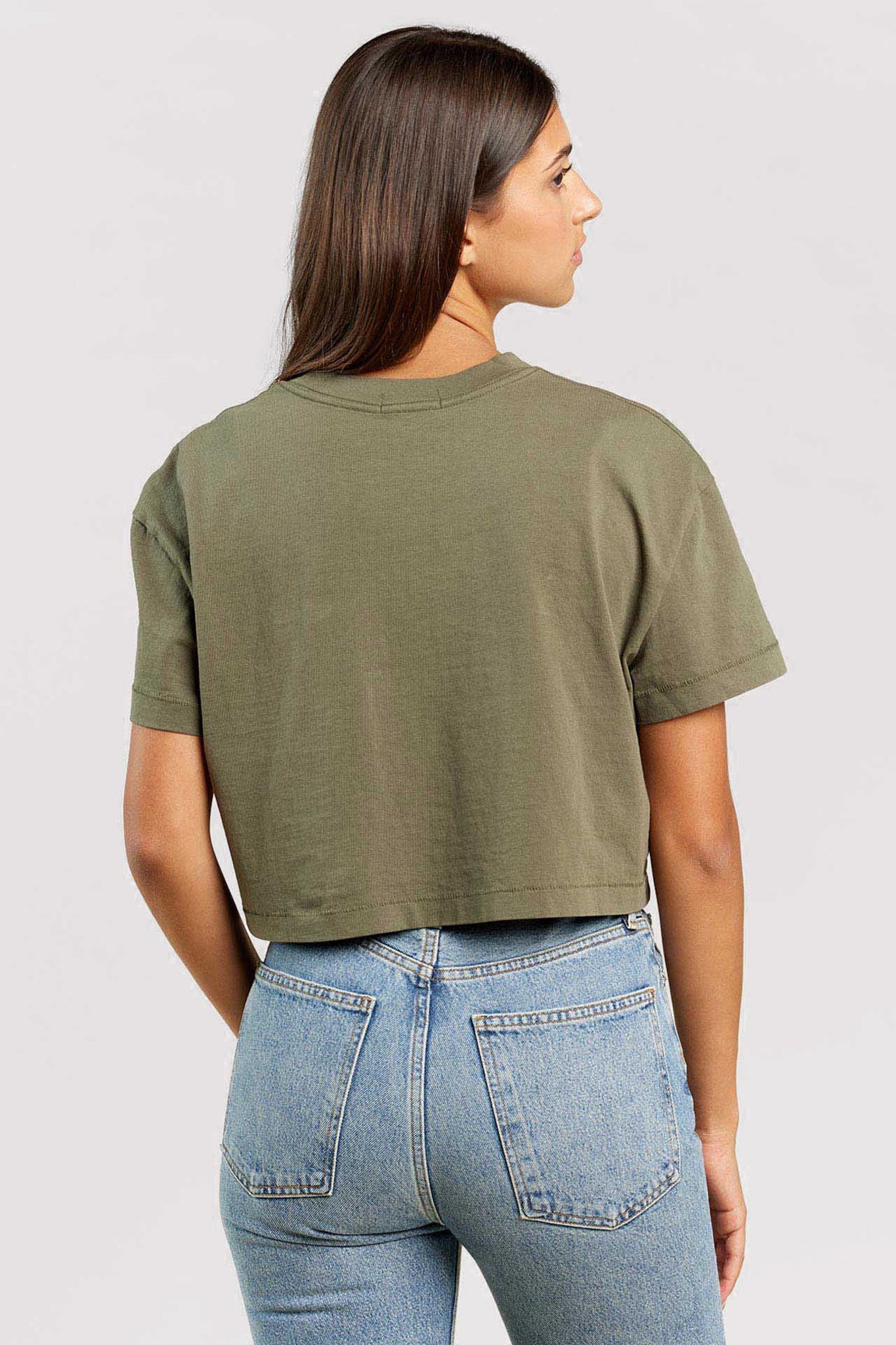 Vintage Cotton Cropped Tee