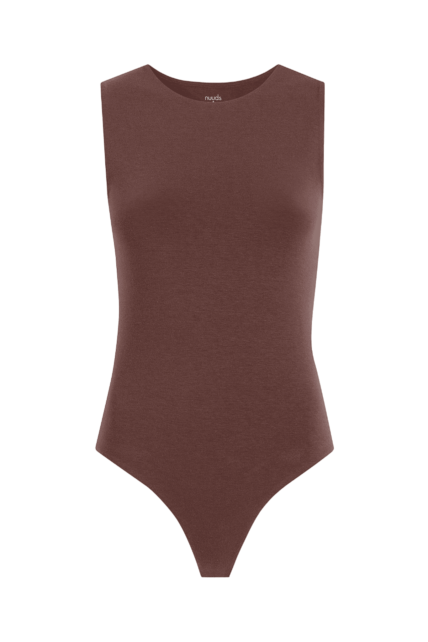 Cotton Stretch Classic Crewneck Tank Bodysuit