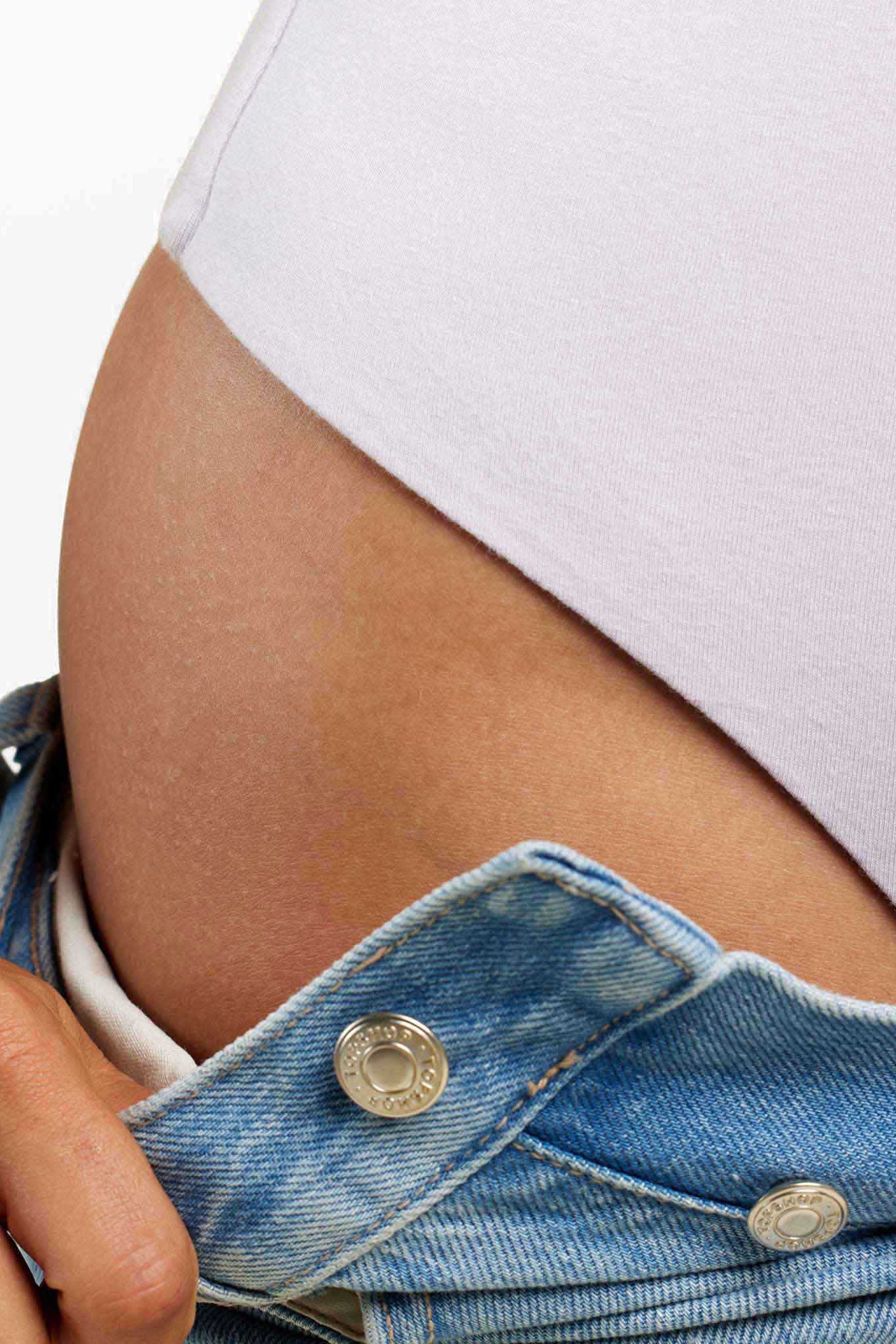 Cotton Stretch Classic Crewneck Tank Bodysuit