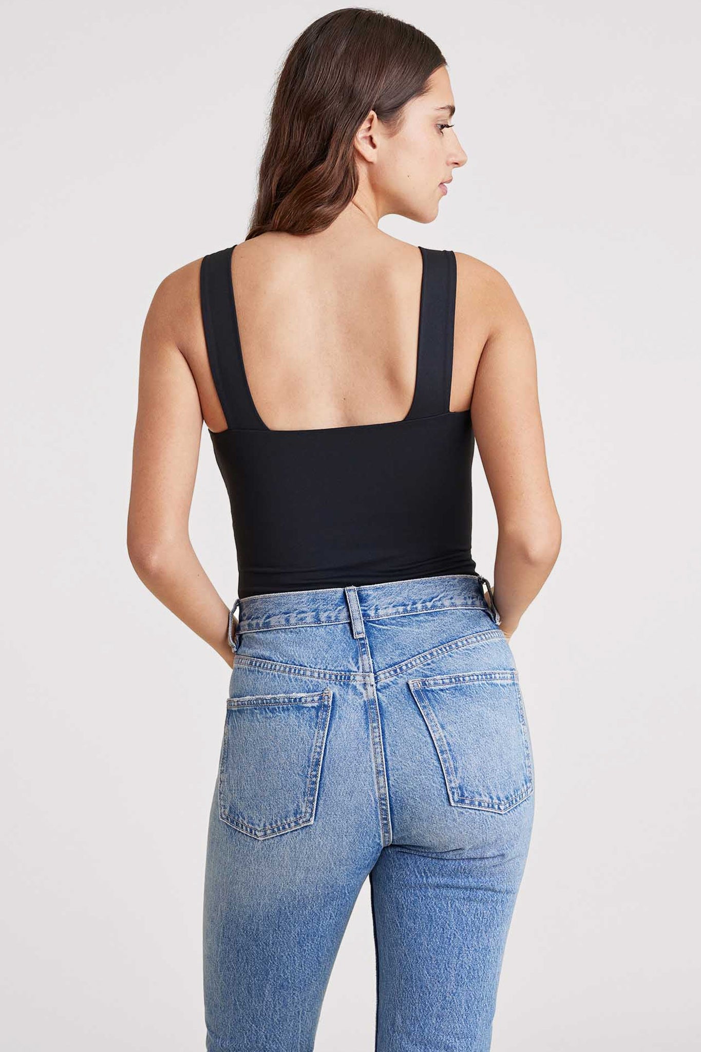 Square Neck Tank Bodysuit