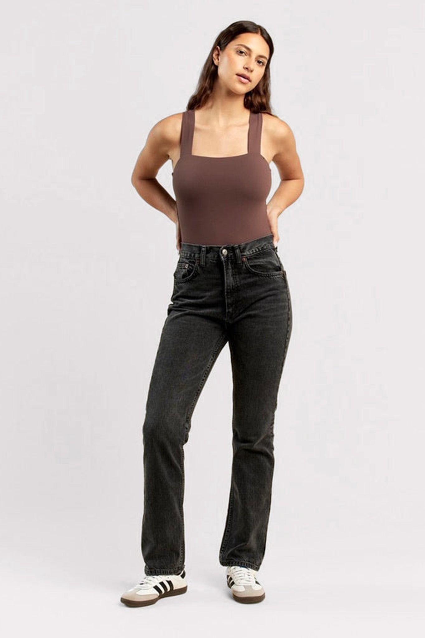 Square Neck Tank Bodysuit