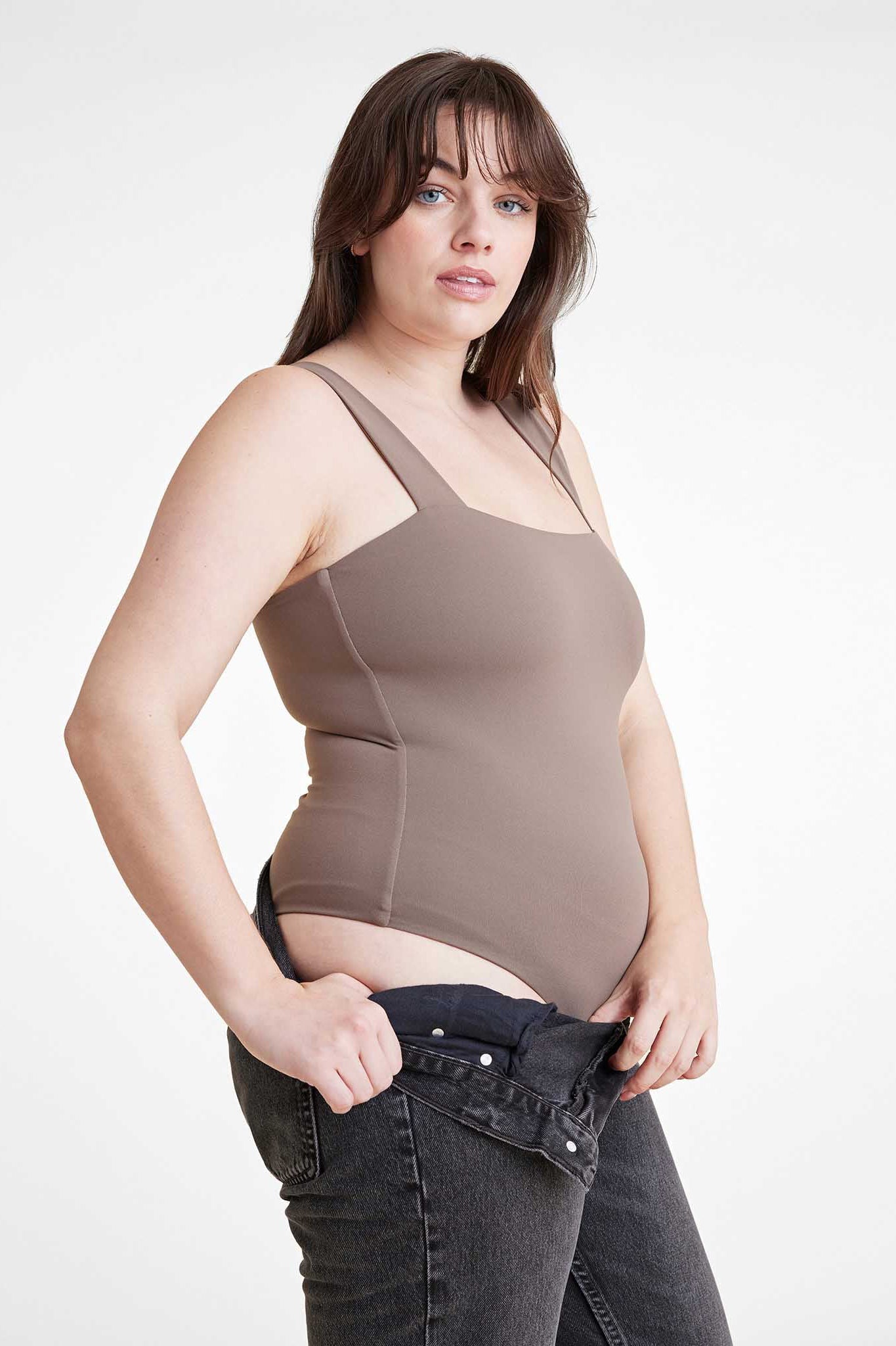 Square Neck Tank Bodysuit