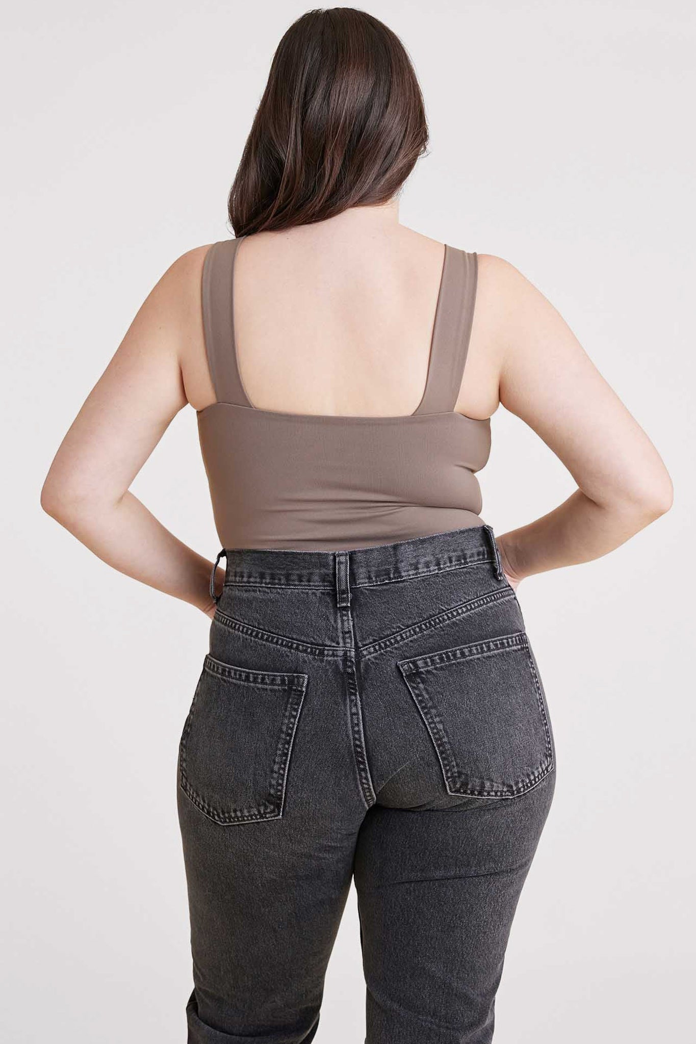 Square Neck Tank Bodysuit