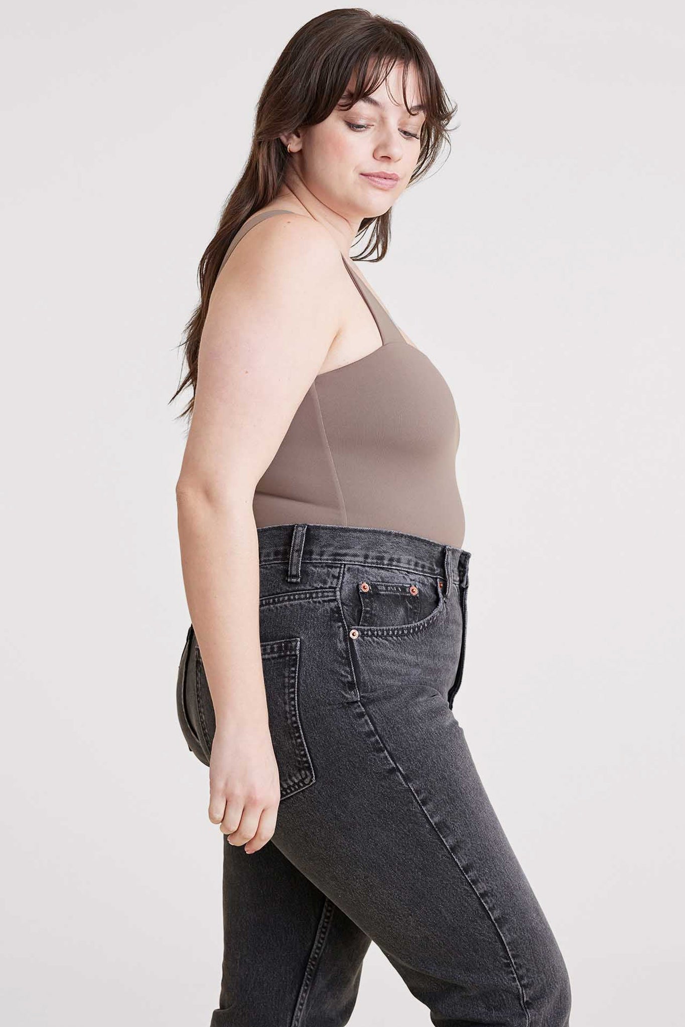 Square Neck Tank Bodysuit