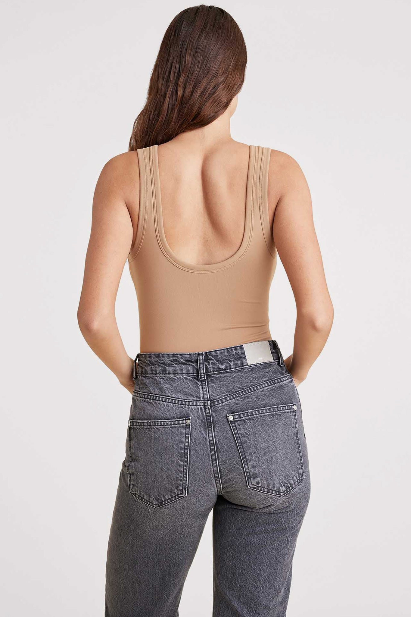 Seamless Scoop Tank Bodysuit