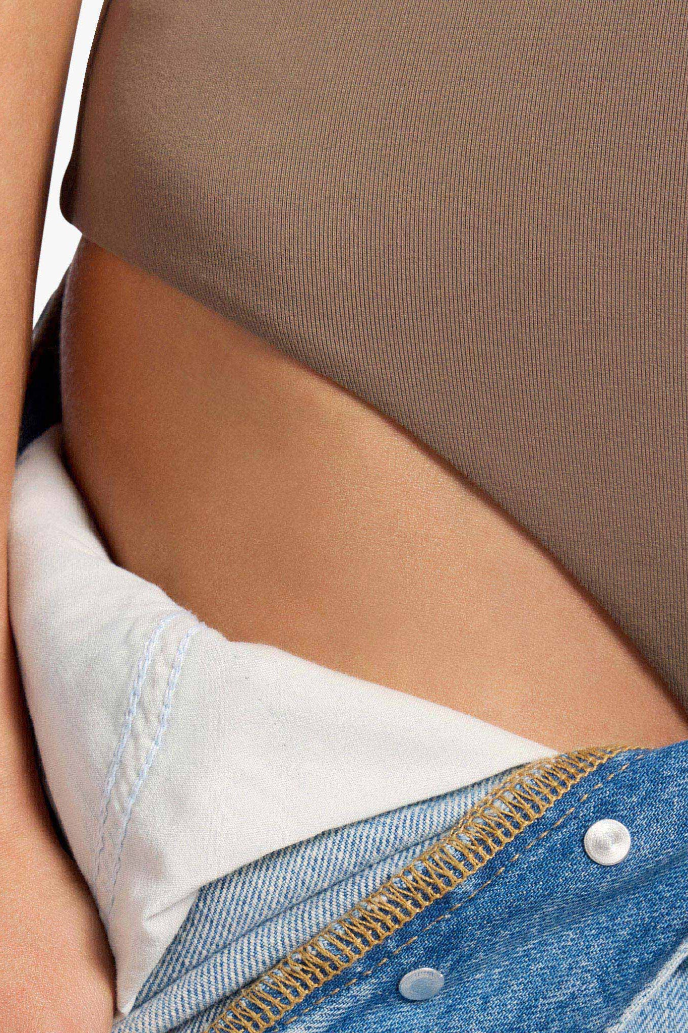 Seamless Scoop Tank Bodysuit