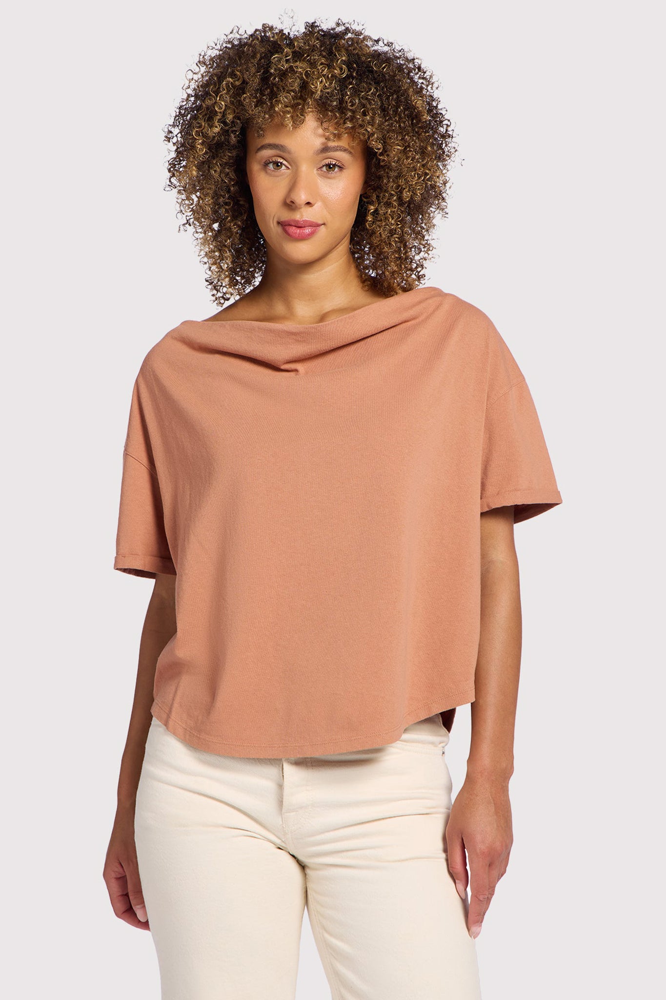Vintage Cotton Off The Shoulder T-Shirt