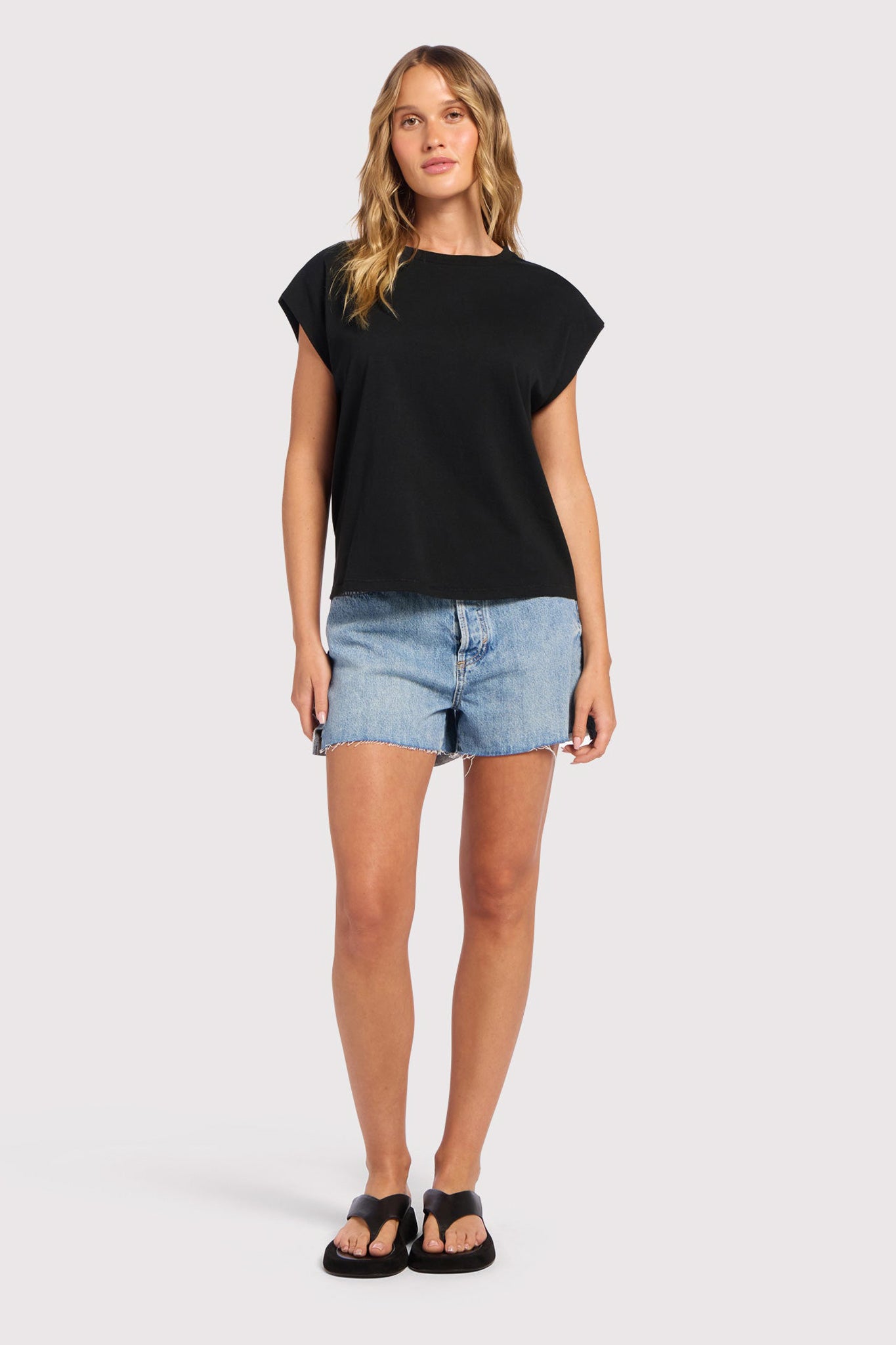 Soft Cotton Muscle Tee