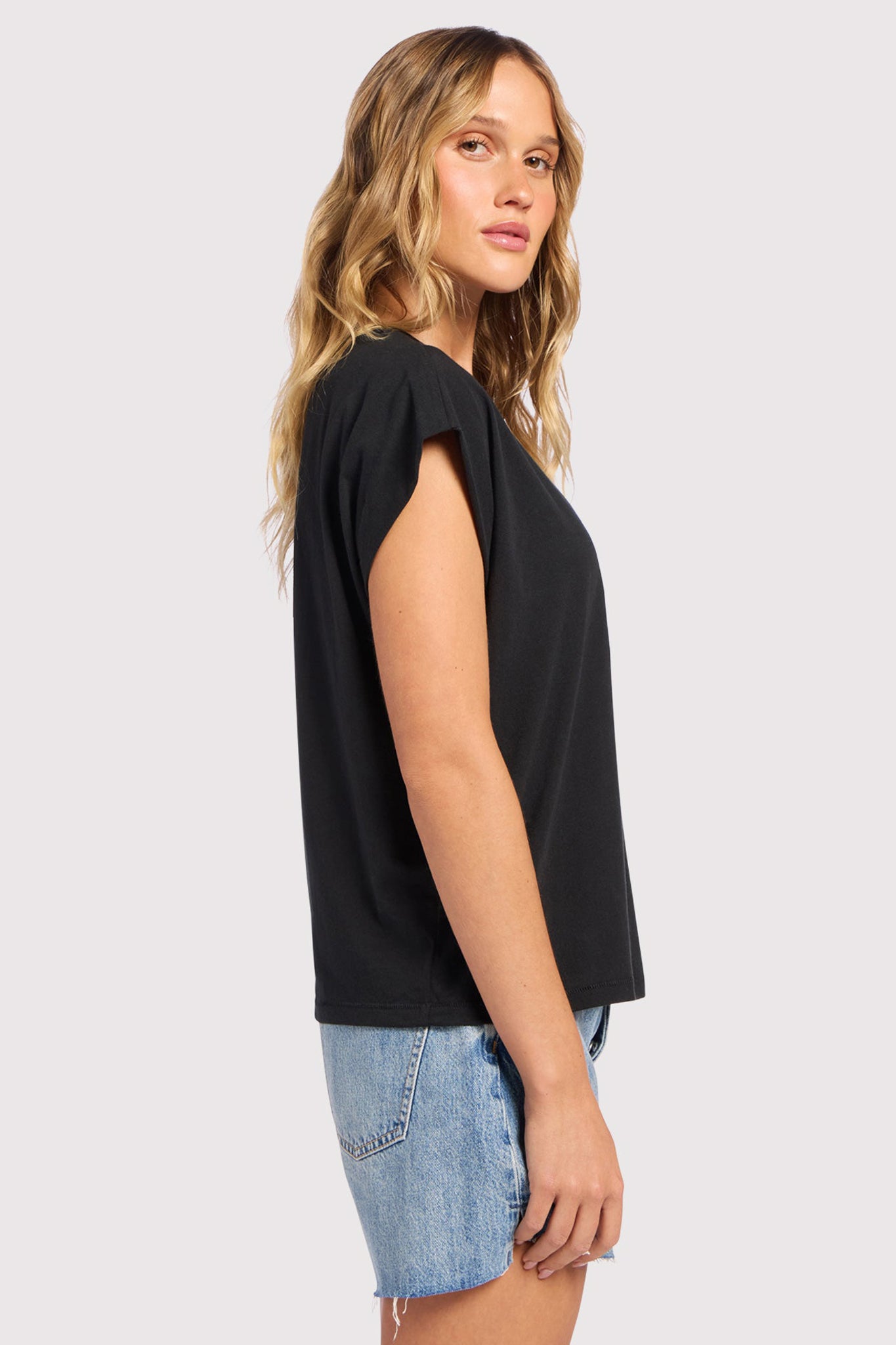 Soft Cotton Muscle Tee