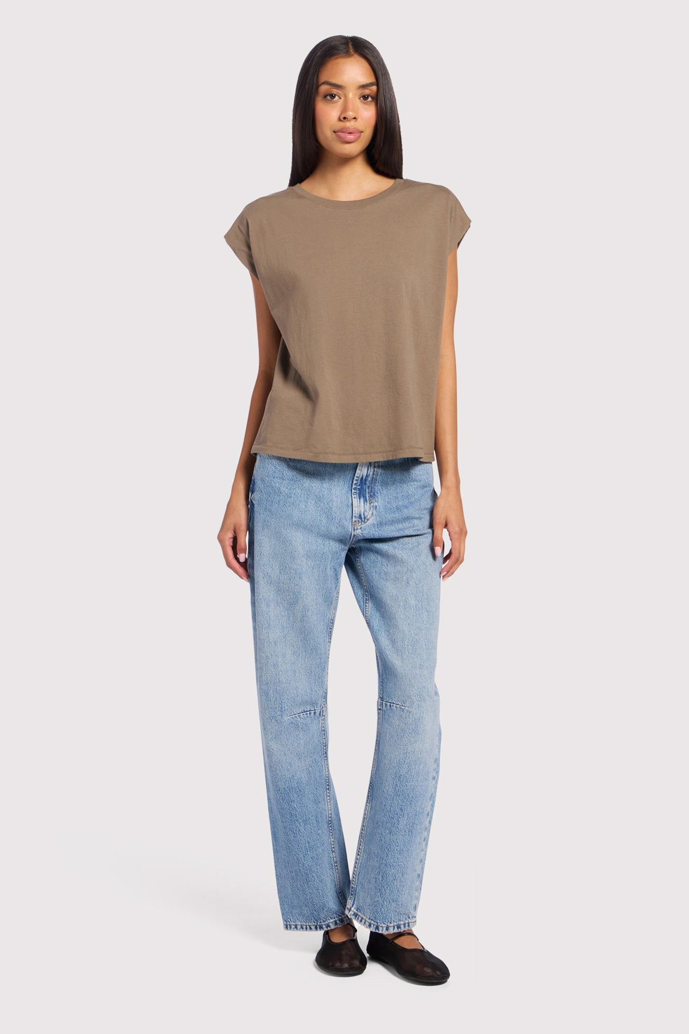 Soft Cotton Muscle Tee