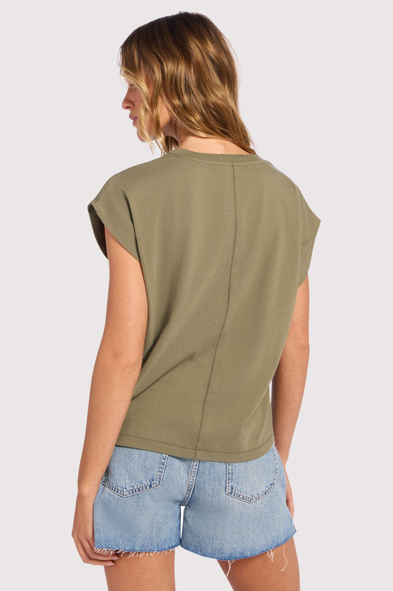 Soft Cotton Muscle Tee