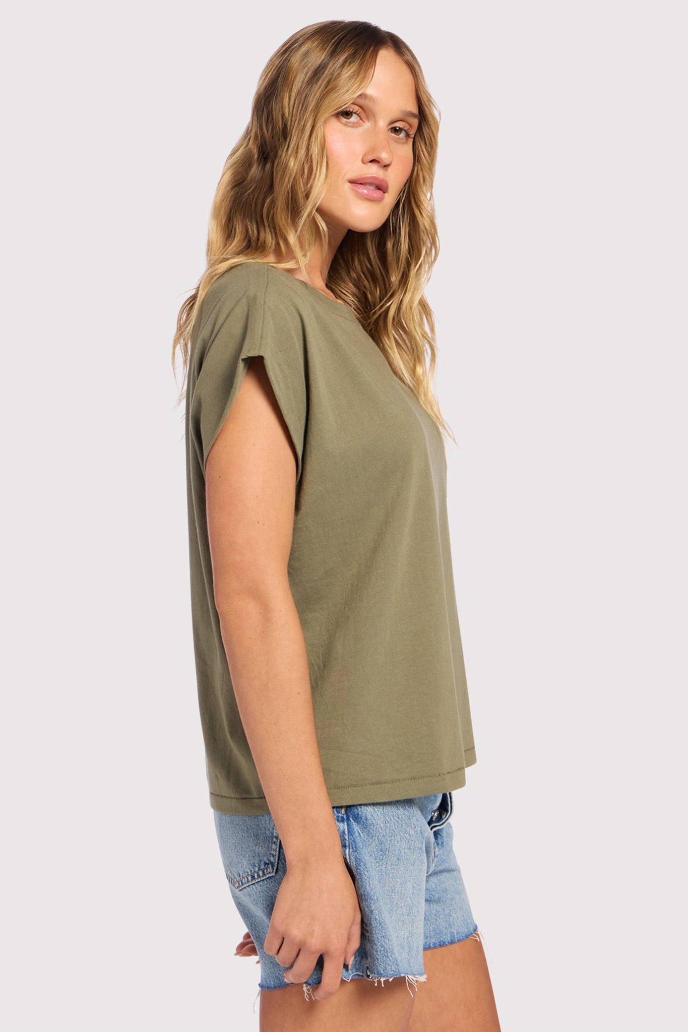 Soft Cotton Muscle Tee
