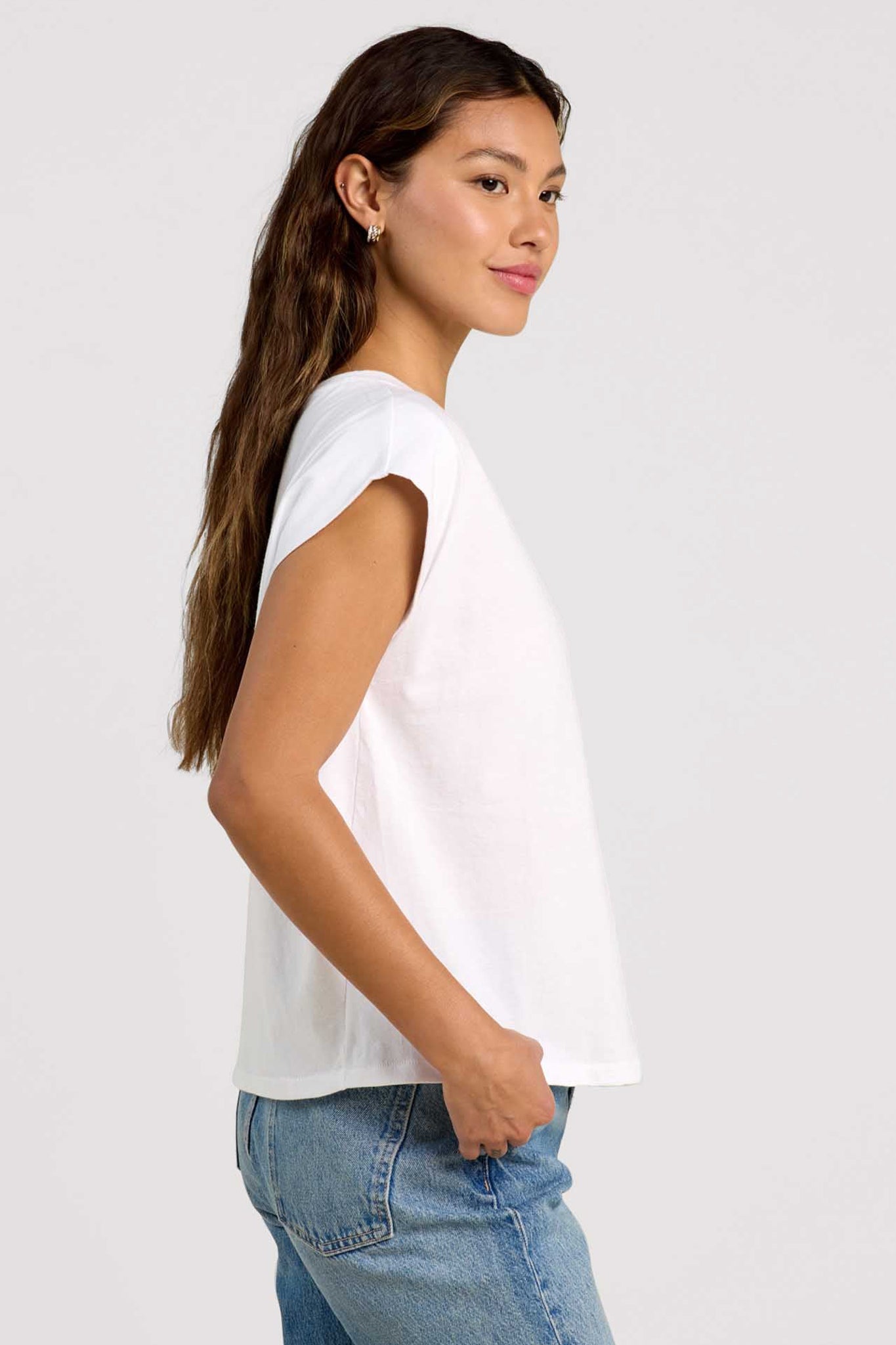 Soft Cotton Muscle Tee