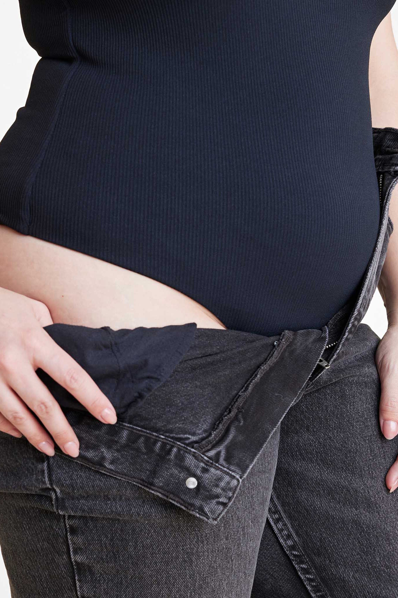 Ribbed Crewneck Tank Bodysuit