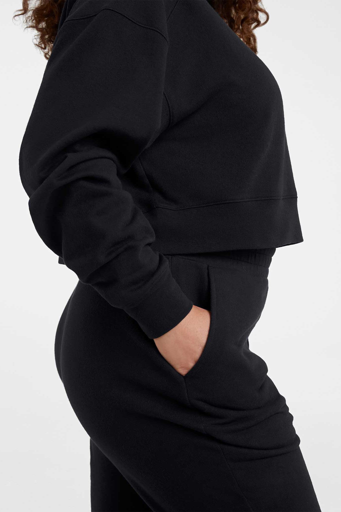 Cropped Crewneck Sweatshirt