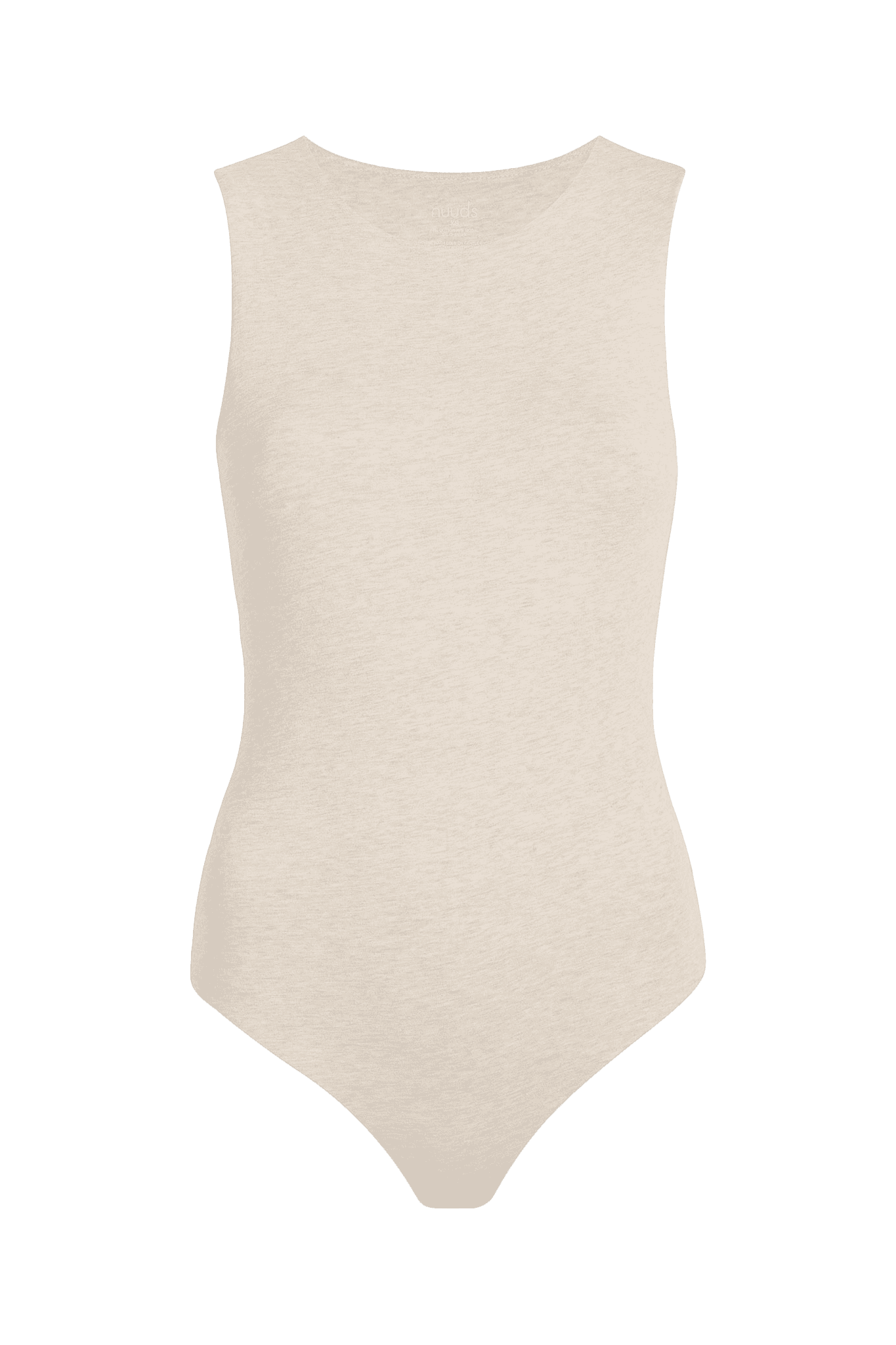 Cotton Stretch Classic Crewneck Tank Bodysuit
