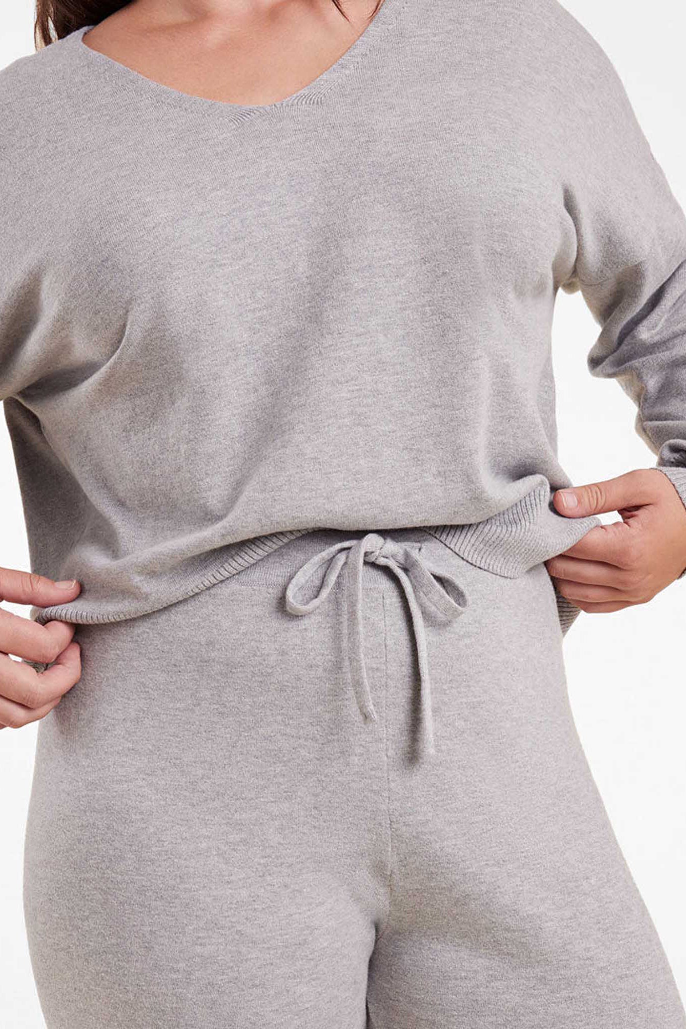 Luxe Knit Wide Leg Pant