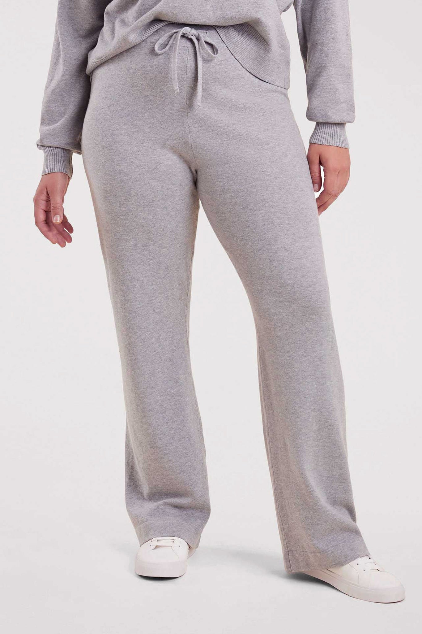 Luxe Knit Wide Leg Pant