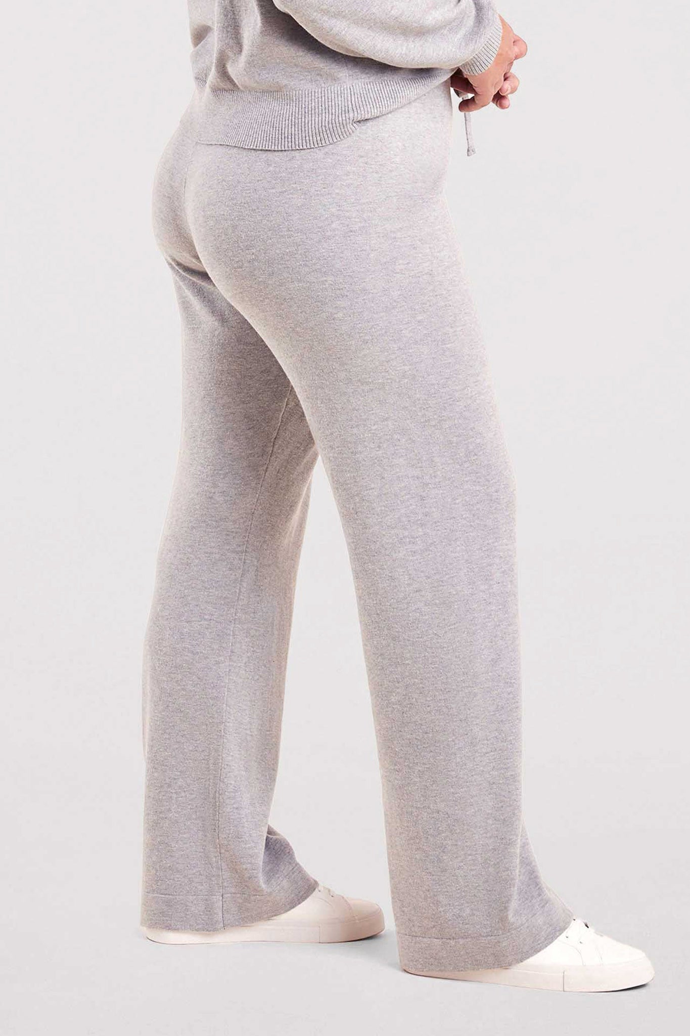 Luxe Knit Wide Leg Pant