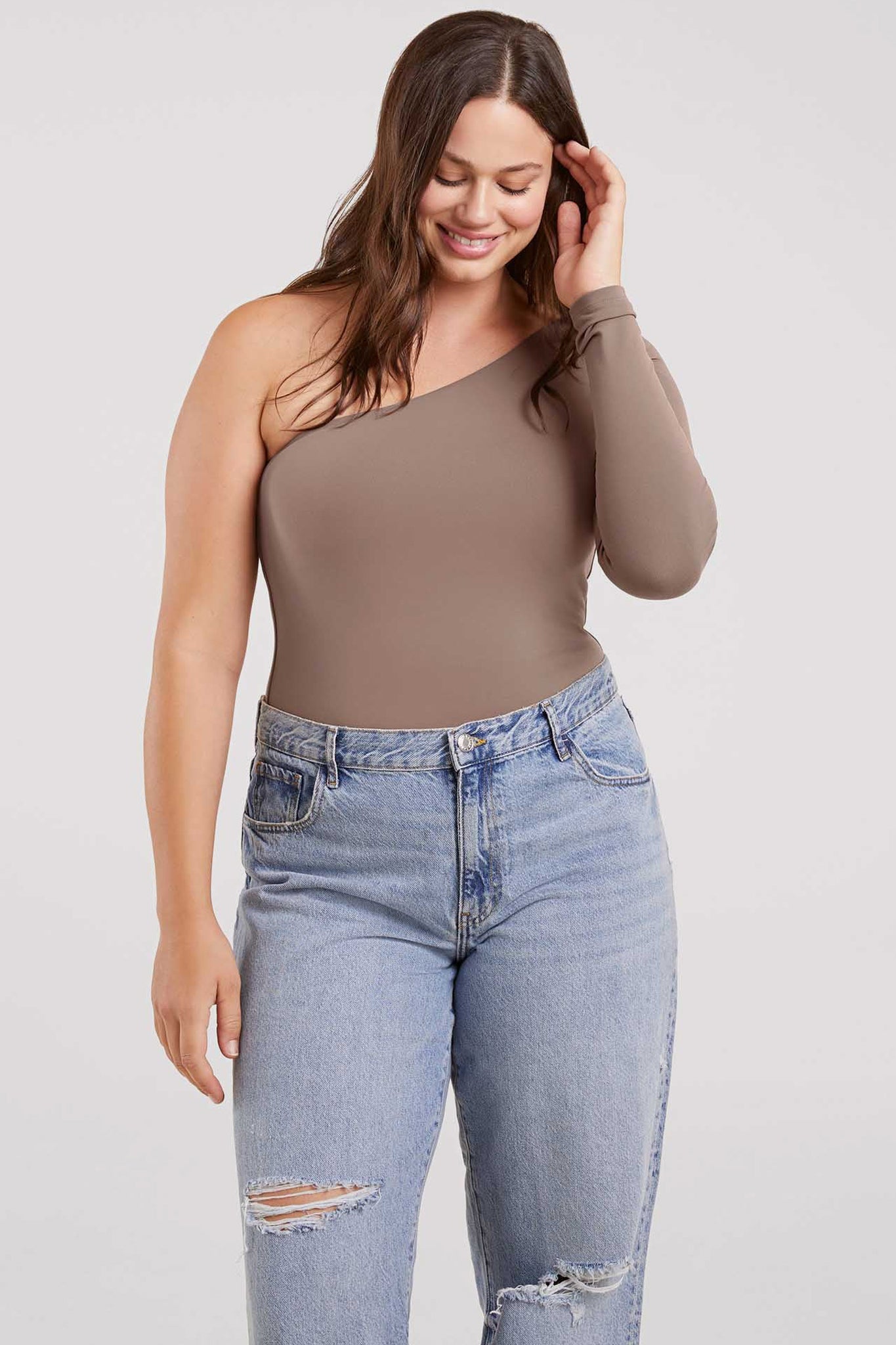 One Shoulder Bodysuit