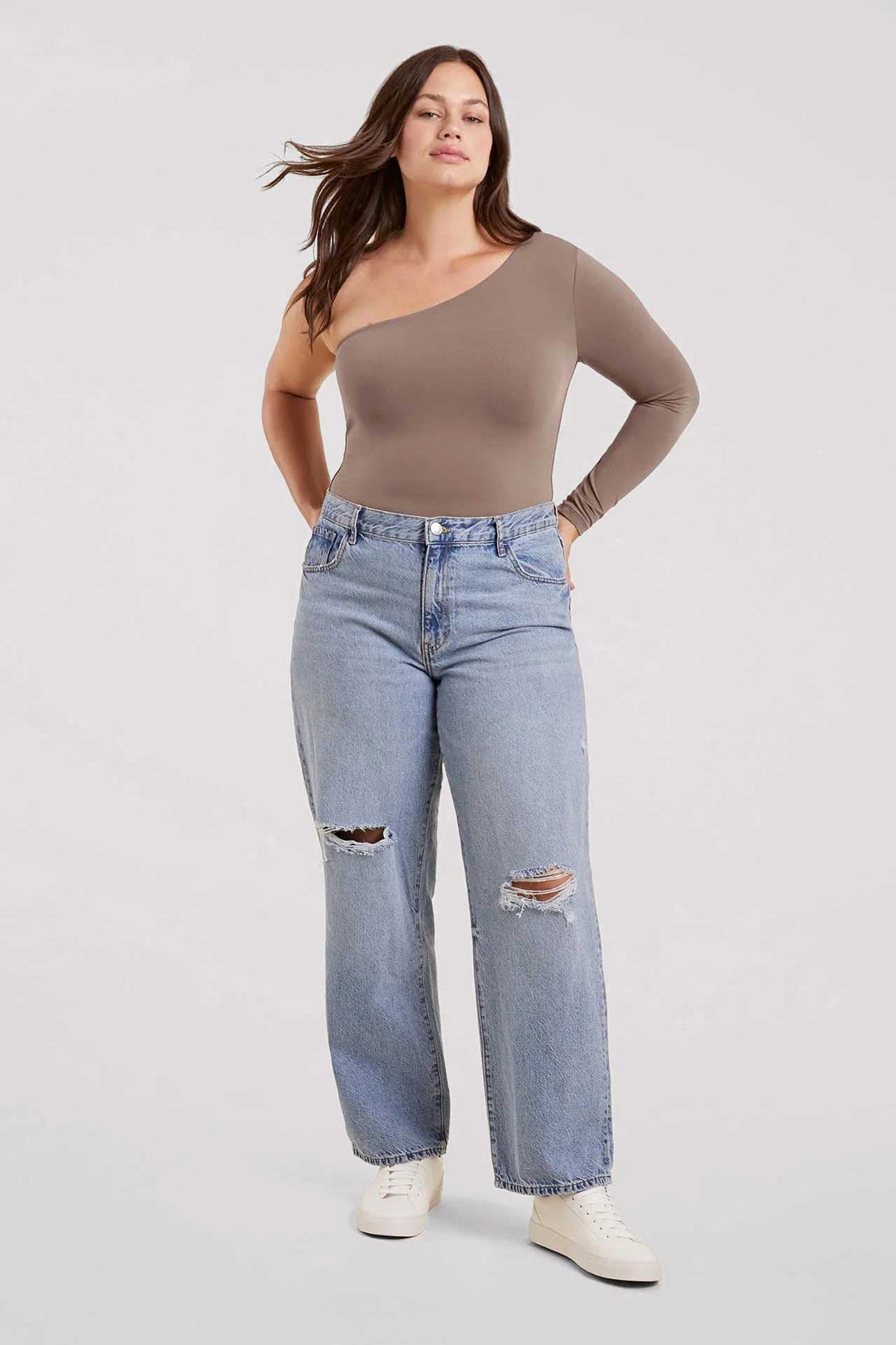 One Shoulder Bodysuit