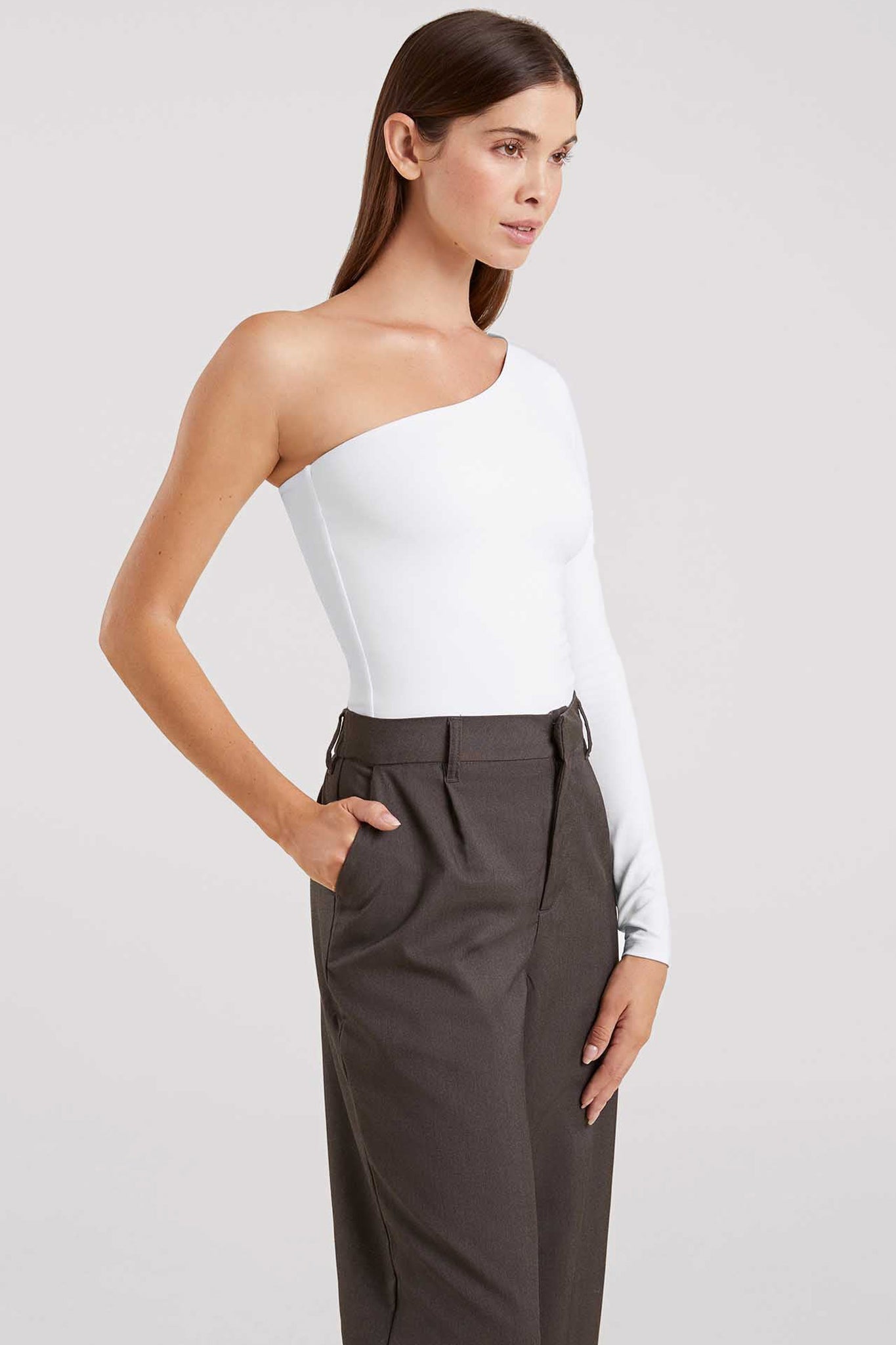 One Shoulder Bodysuit