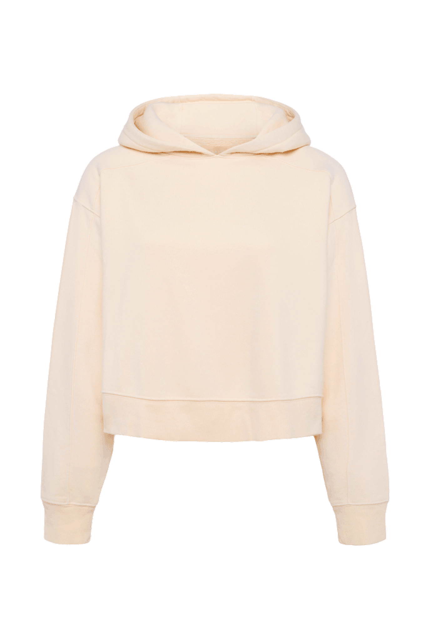 Vintage Fleece Cropped Hoodie