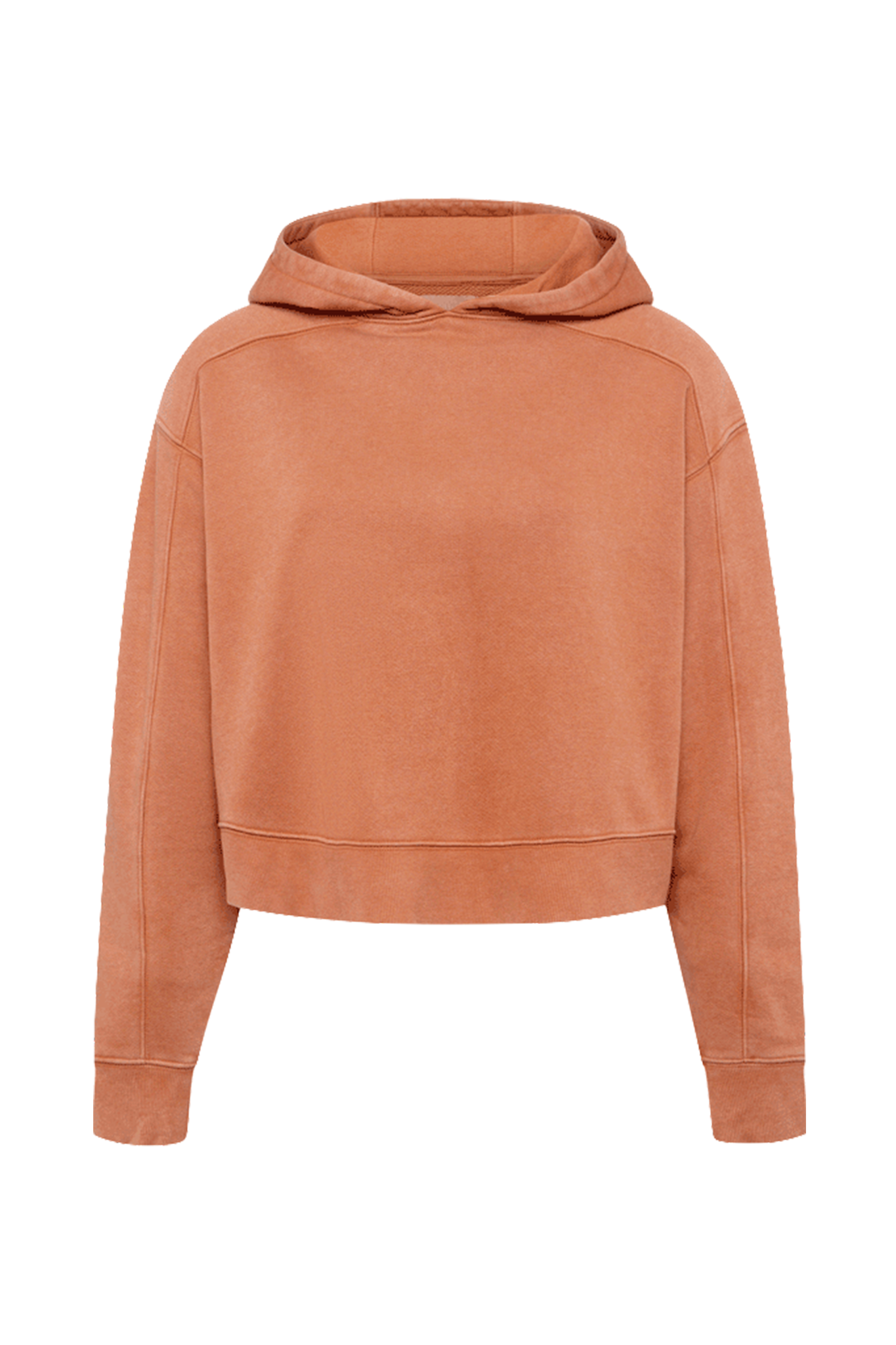 Vintage Fleece Cropped Hoodie