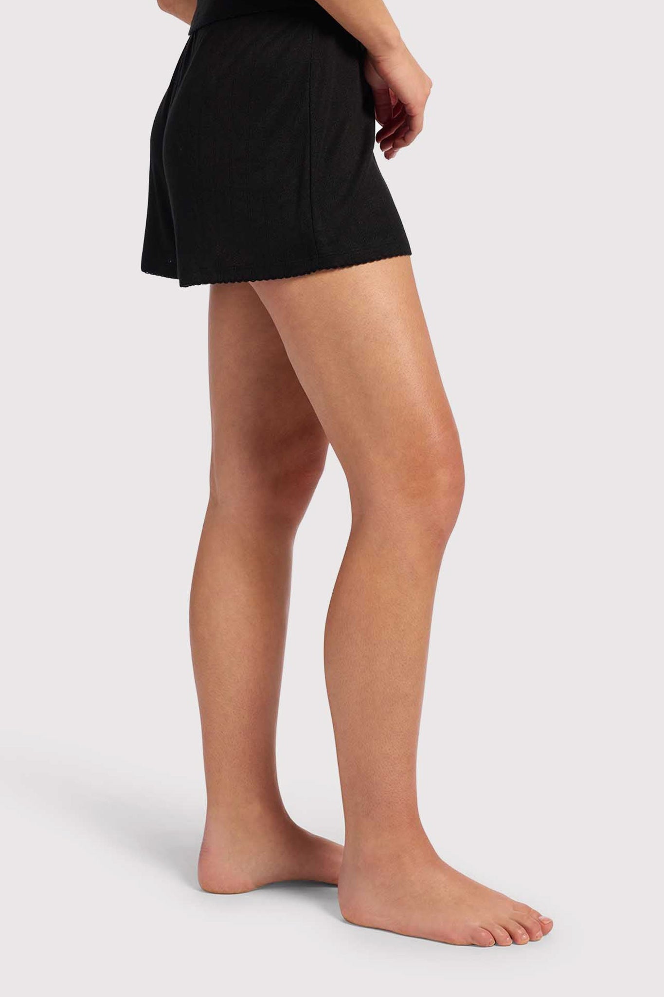 Heart Pointelle Cheeky Short