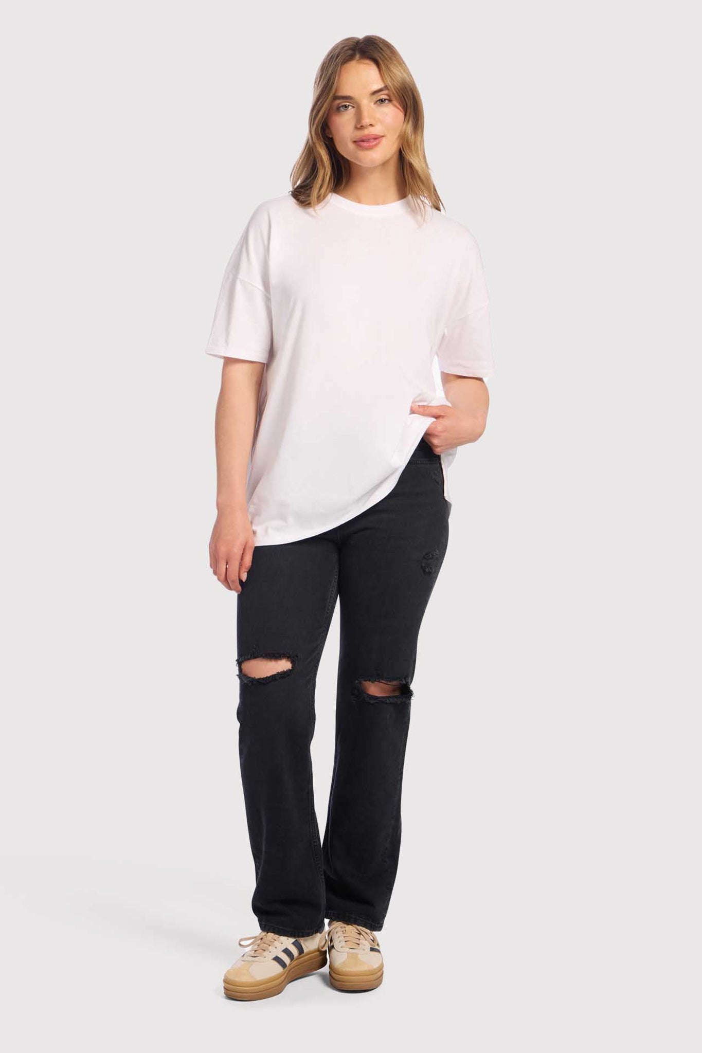 Soft Cotton Oversized Tee