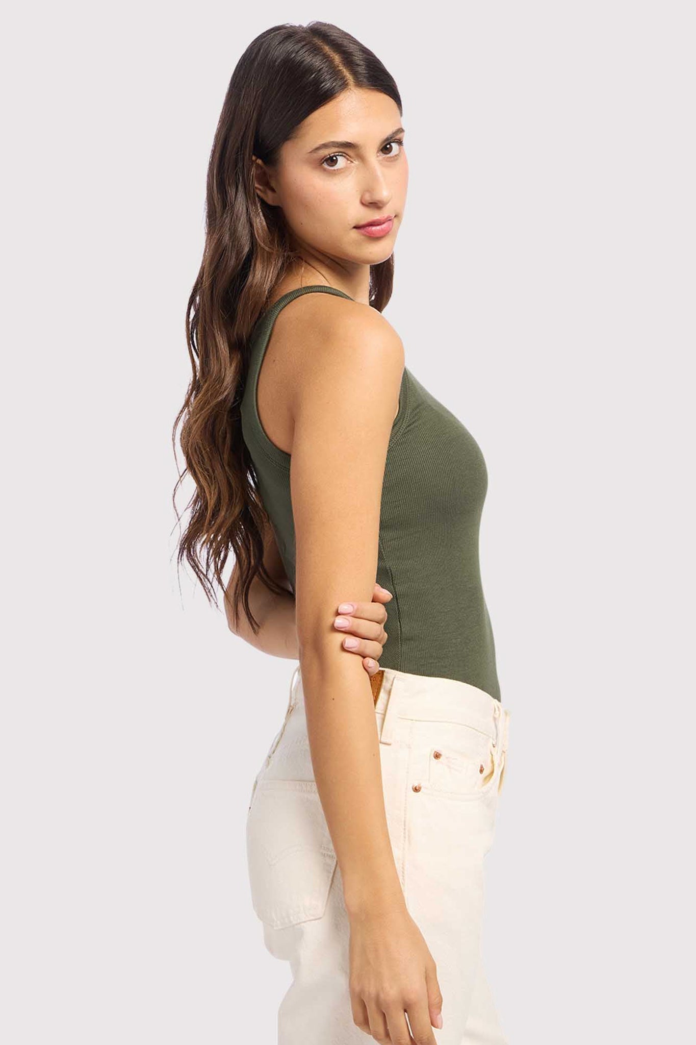 Slinky Rib Racer Tank