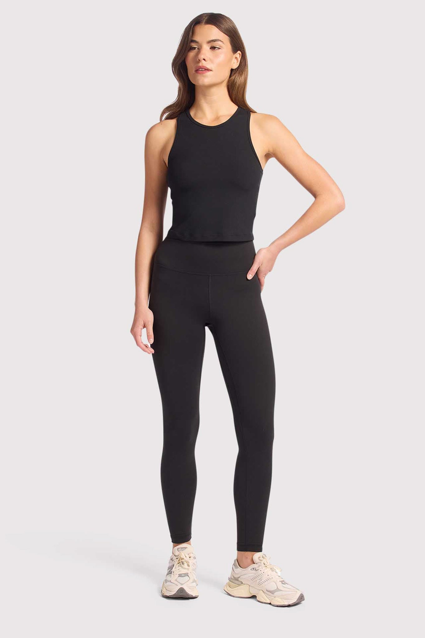 Sporty Rib Racer Tank