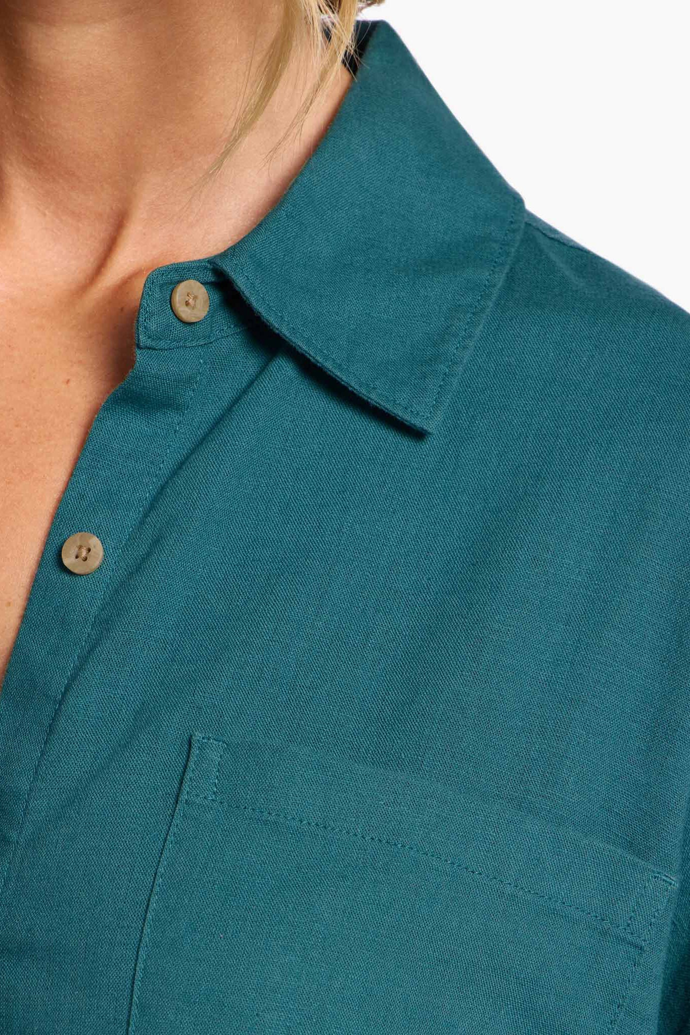 Linen Boyfriend Shirt