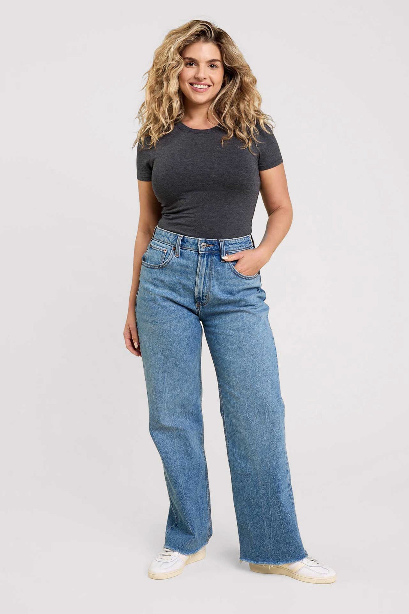 Cotton Stretch Short Sleeve Crewneck Bodysuit