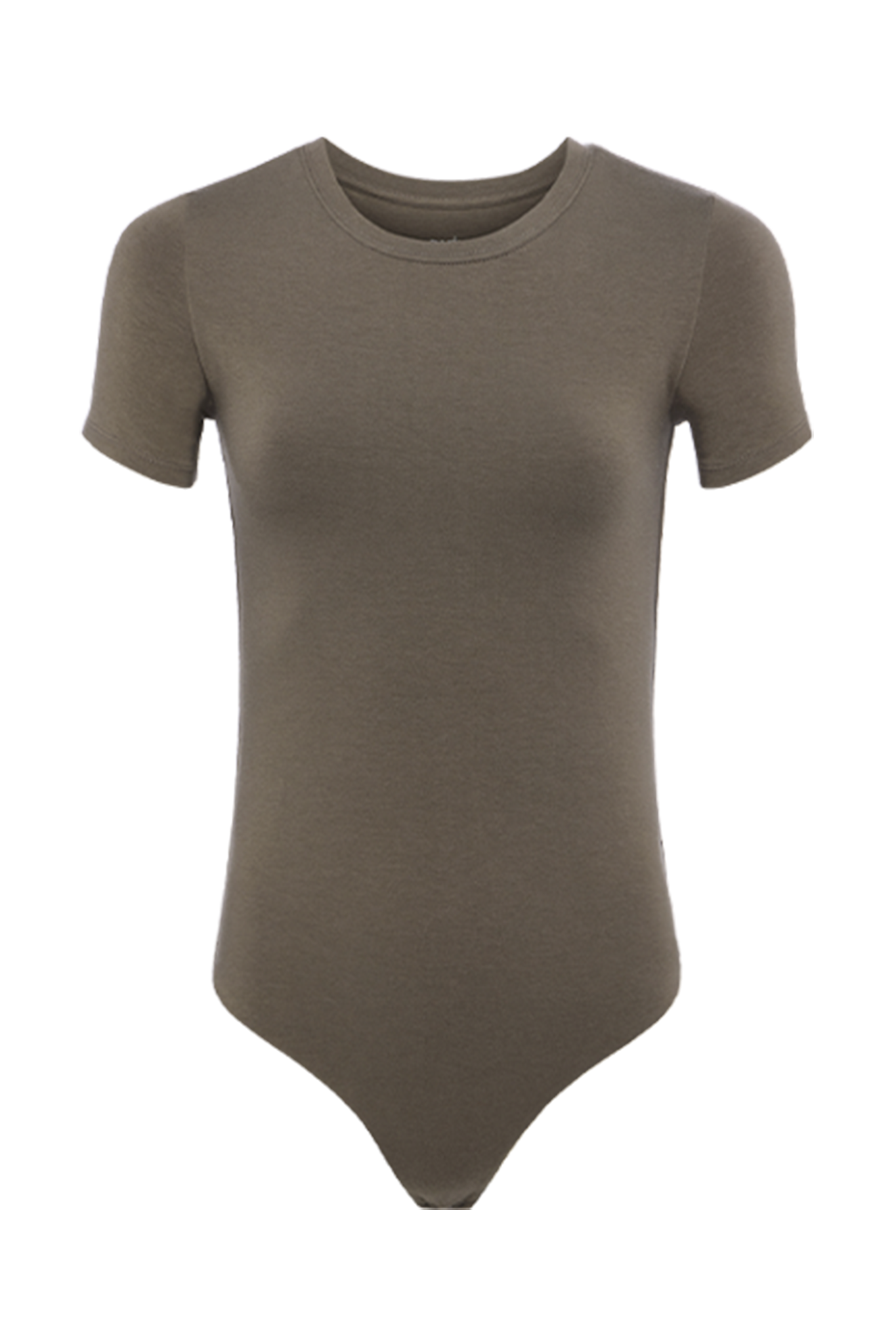 Cotton Stretch Short Sleeve Crewneck Bodysuit