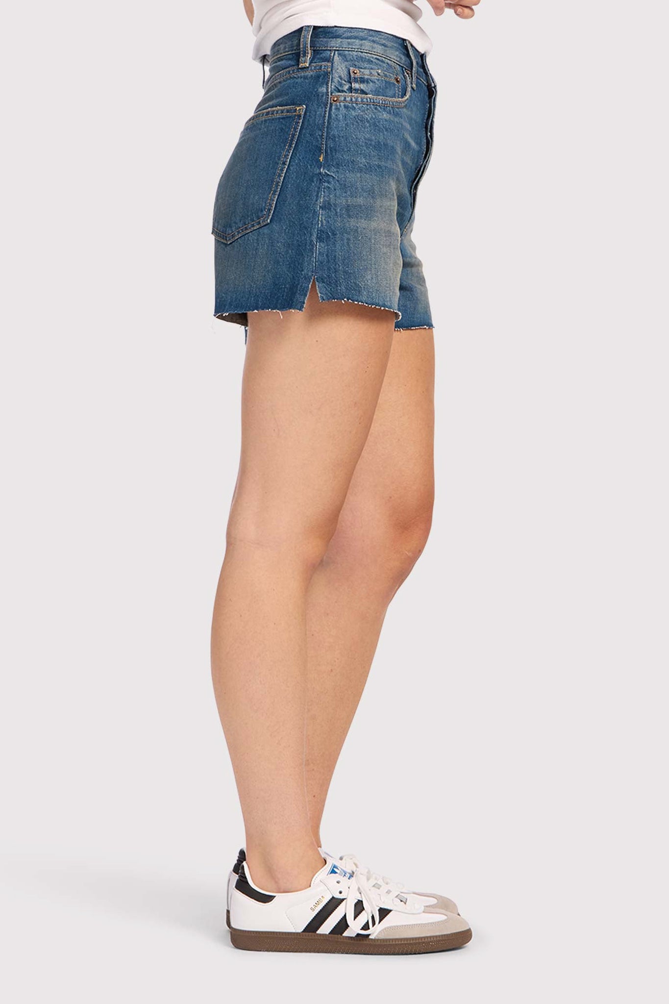 A-Line Vintage Cut-Off Short