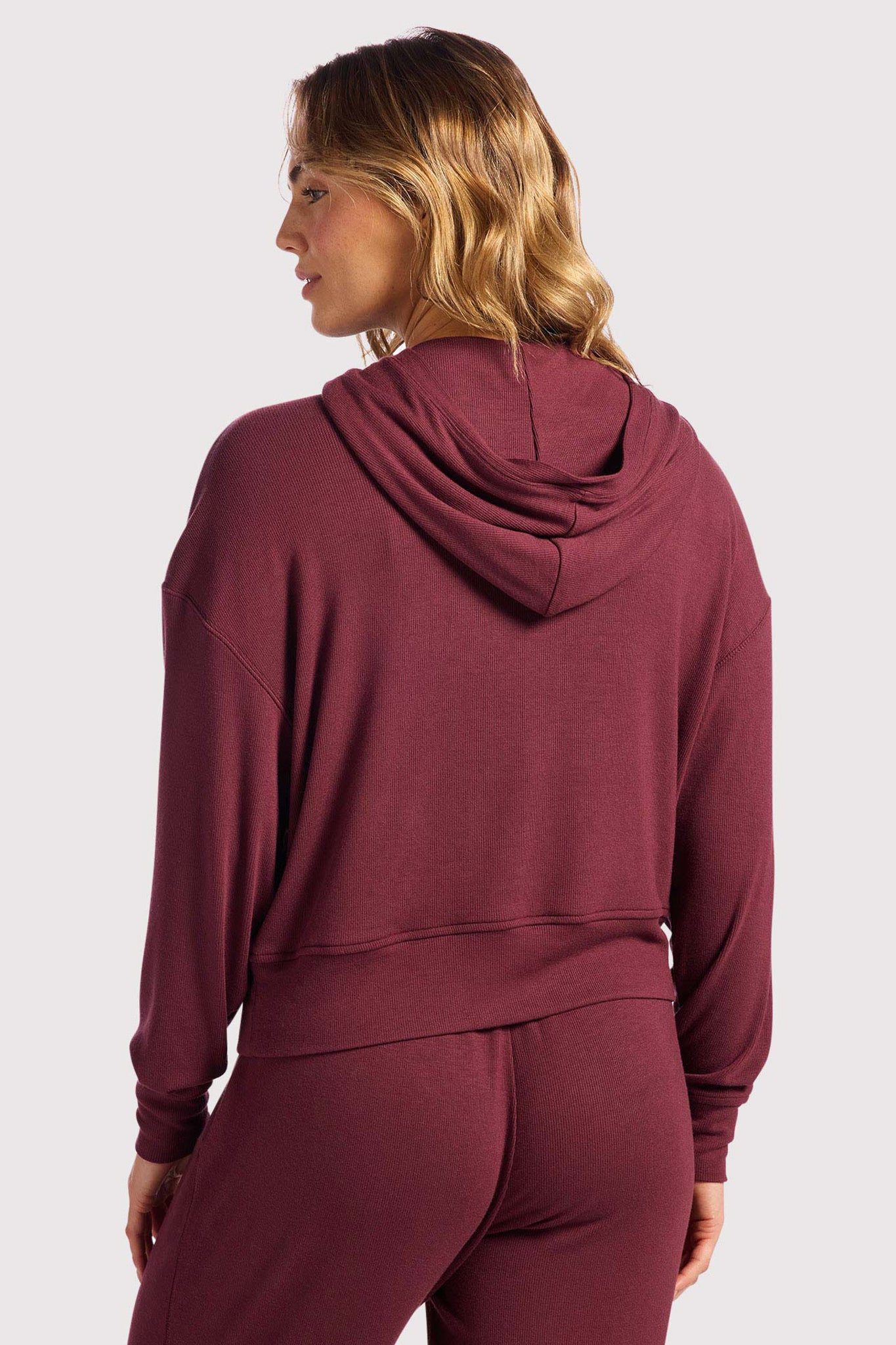 Slinky Rib Hoodie