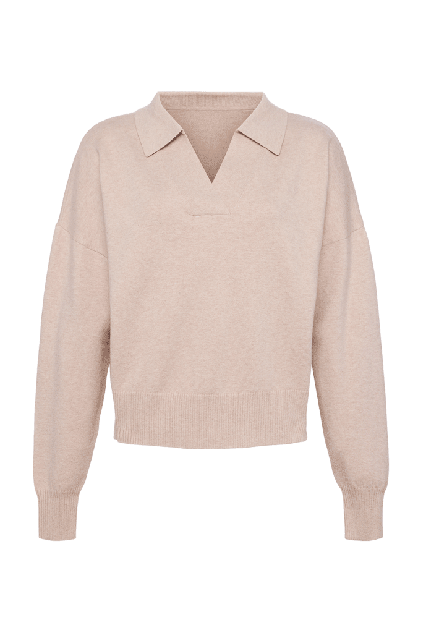 Luxe Knit Polo Sweater